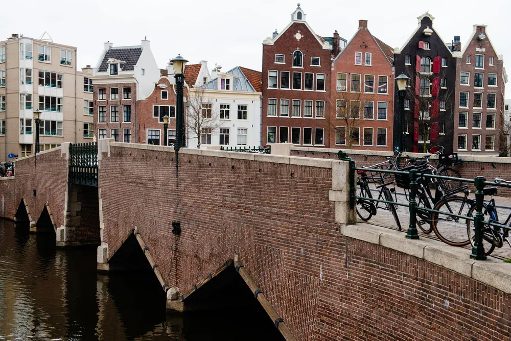 Waalseiland Bridge Amsterdam