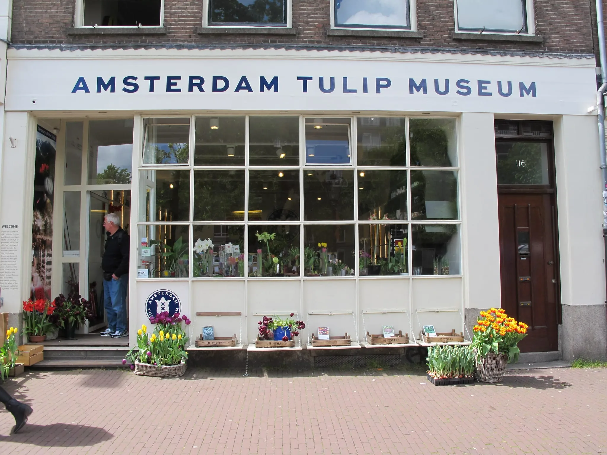 Amsterdam Tulip Museum interior exhibits