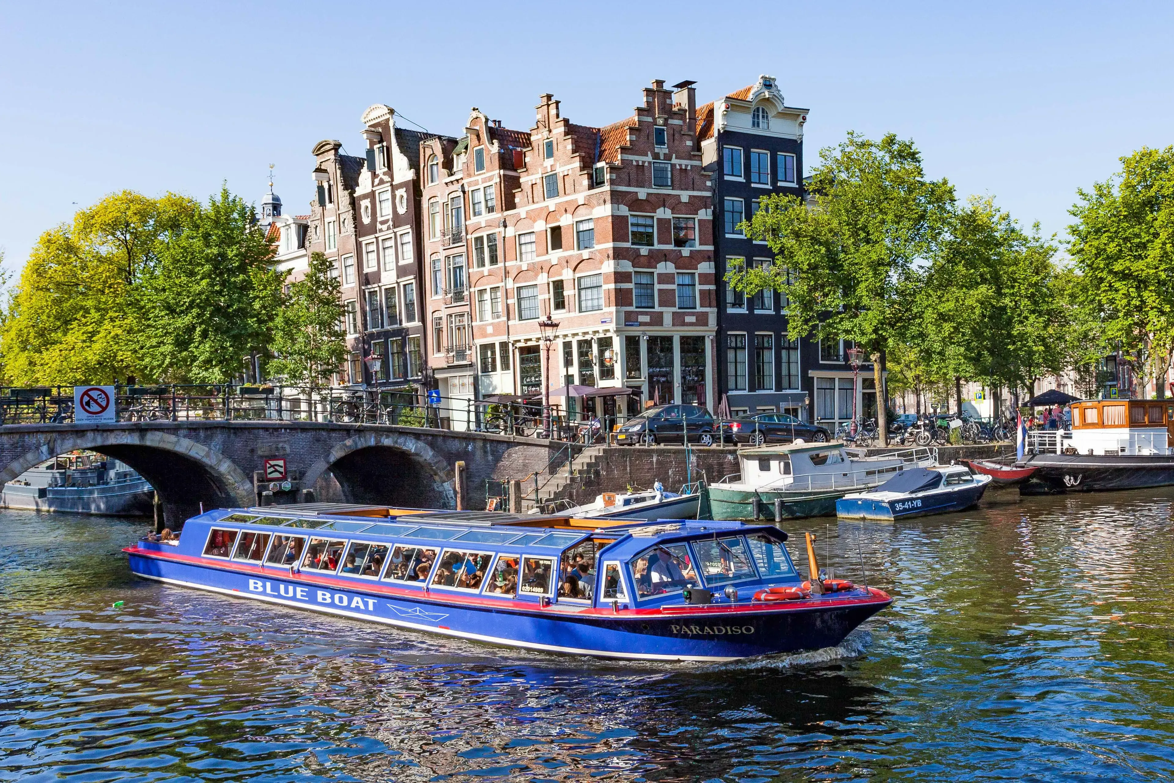 Amsterdam Canal Cruise Near the Van Gogh Museum