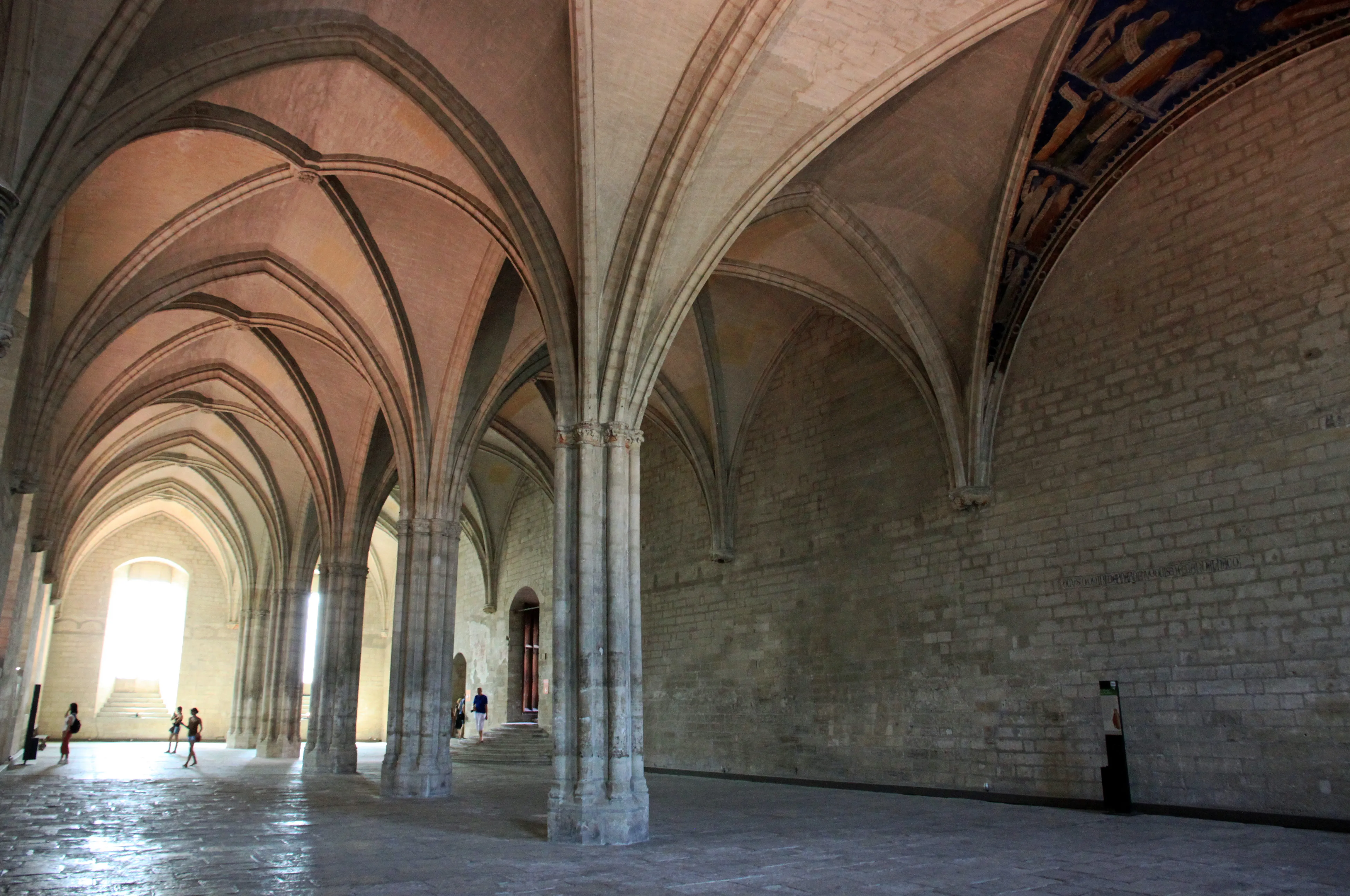 Grande Audience chamber at Palais des Papes