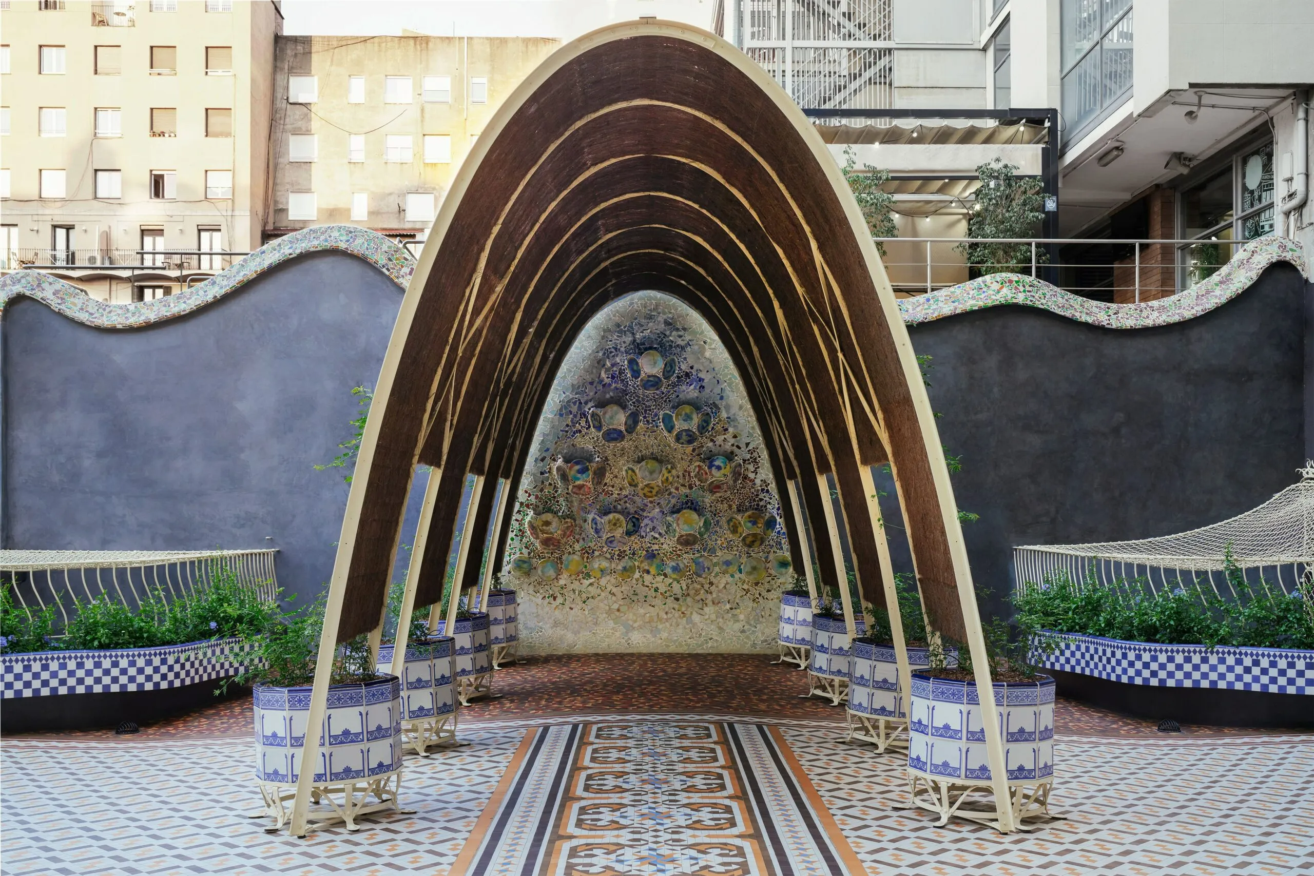 Casa Batllò Arches View