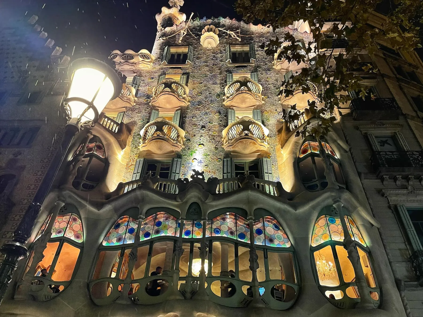 Casa Batllò Night View