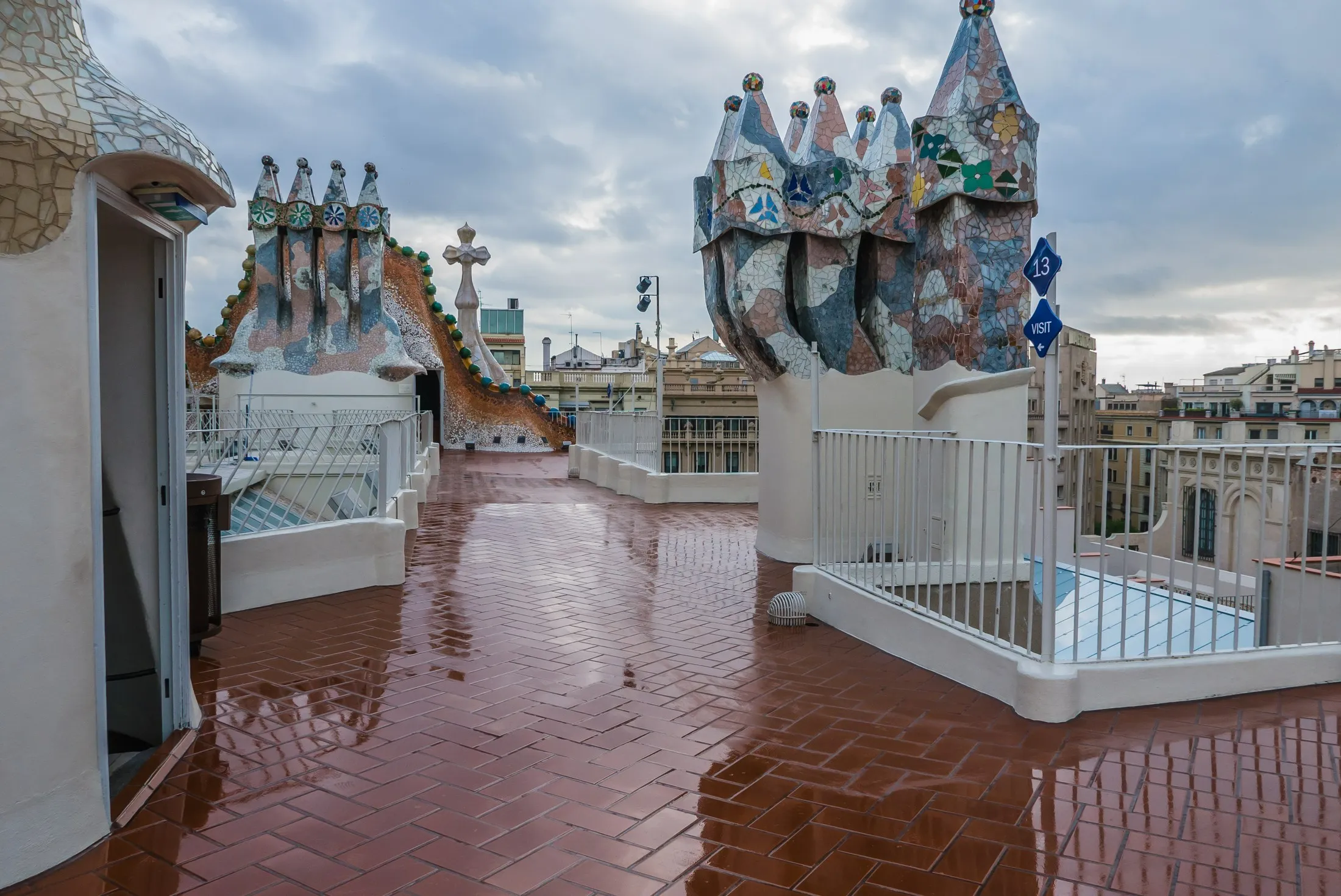 Casa Batllò Roof View