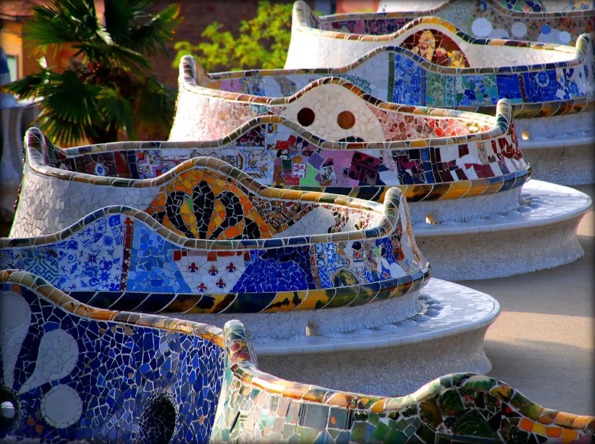 Park Güell mosaics
