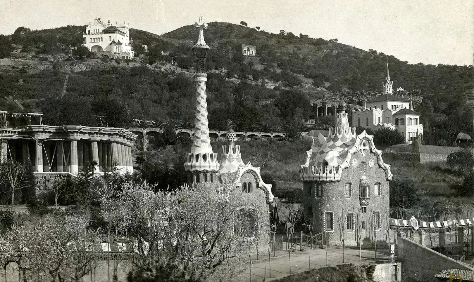 Park Güell old photo