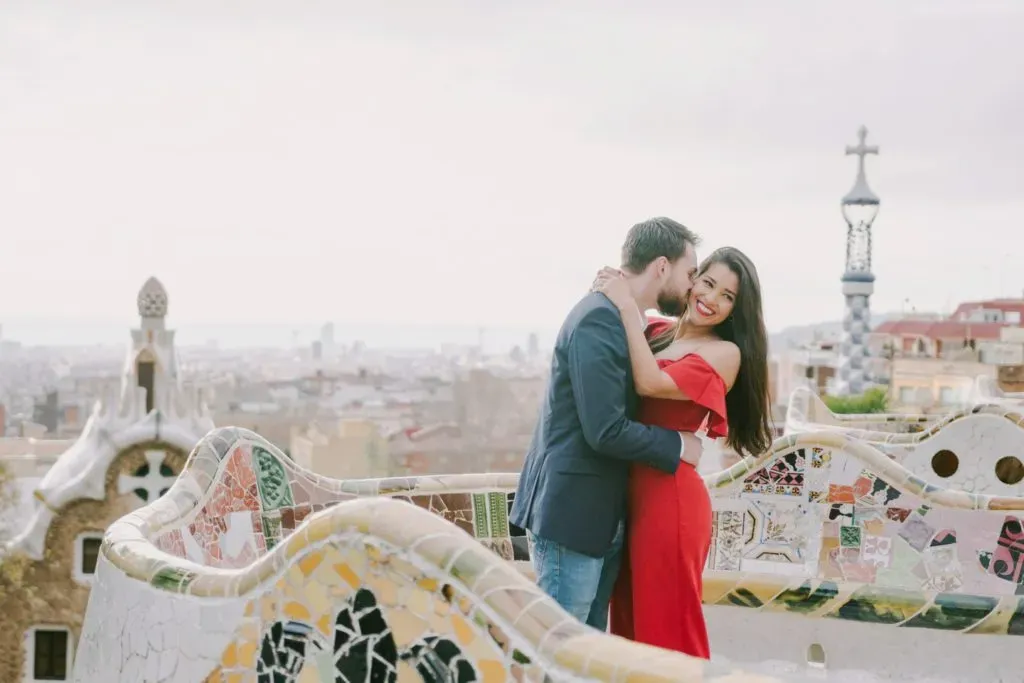 A Romantic Escape: Love Among the Mosaics at Park Güell