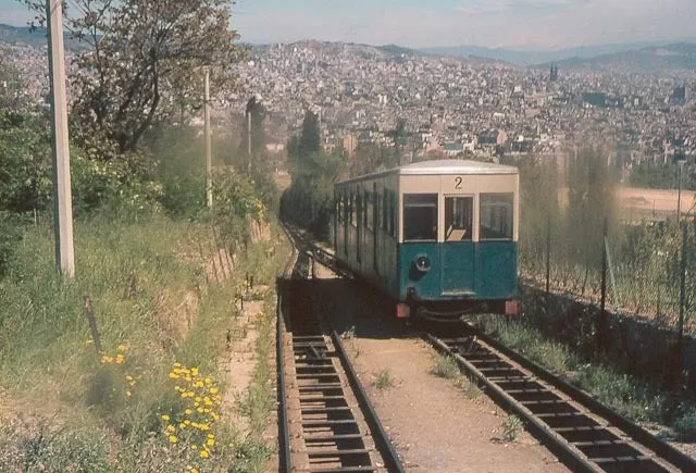 Montjuïc funicular, Barcelona (1975)