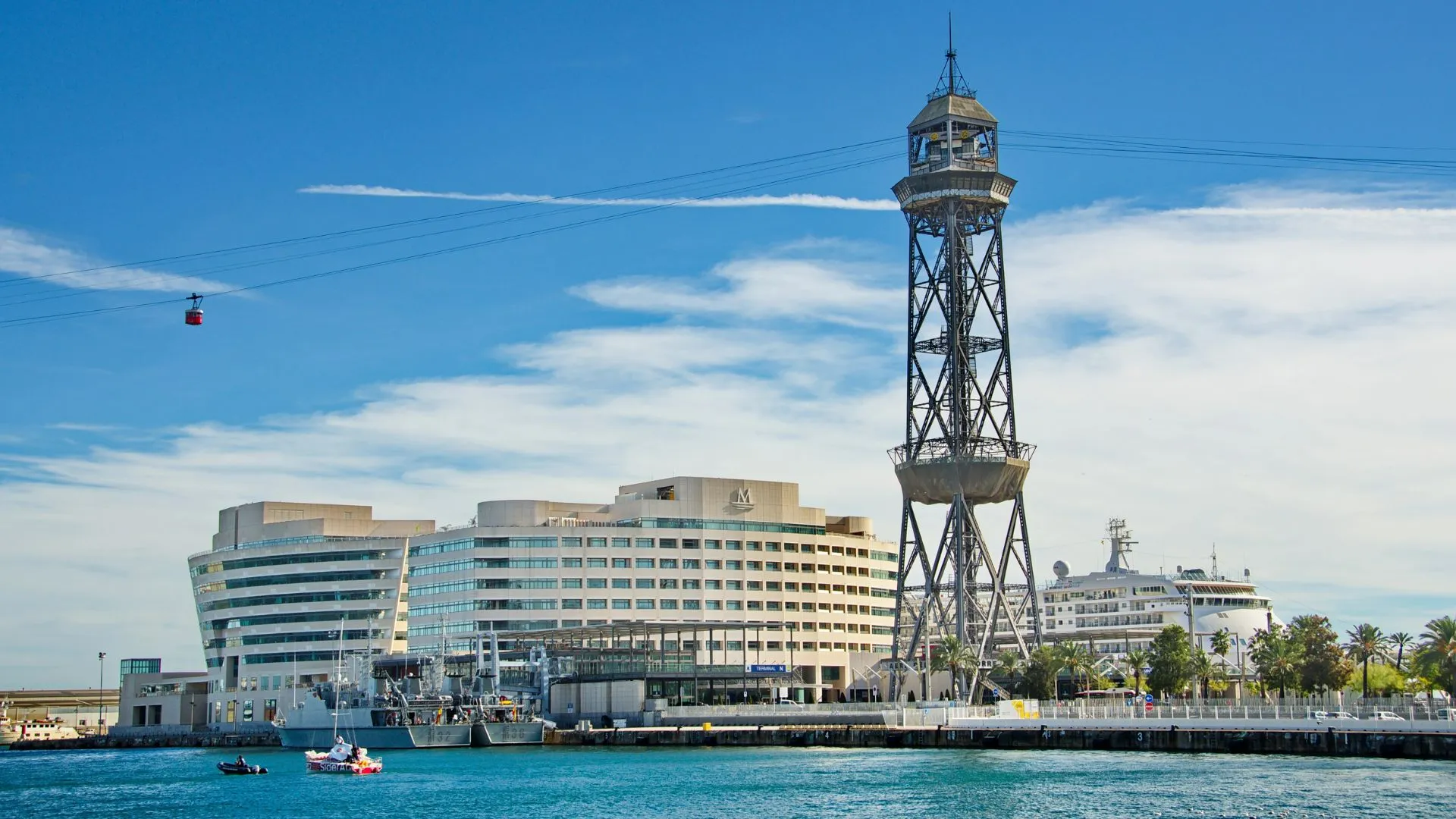 Barcelona Port Harbour Tower
