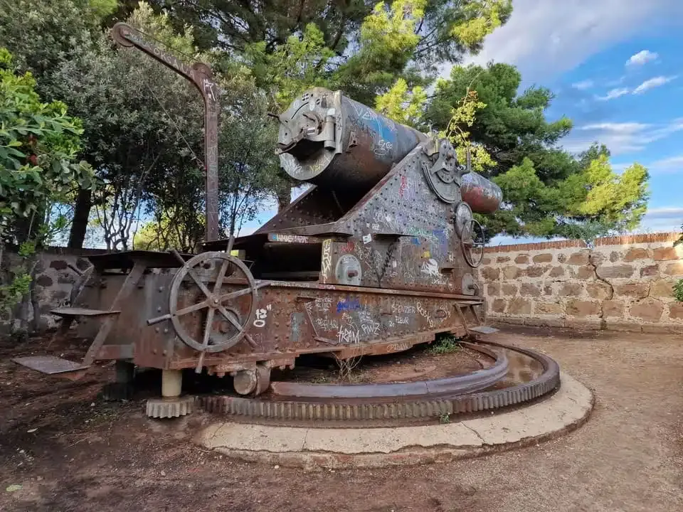 Cannon at Montjuïc Castle summit