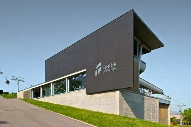 New Montjuïc cable car station