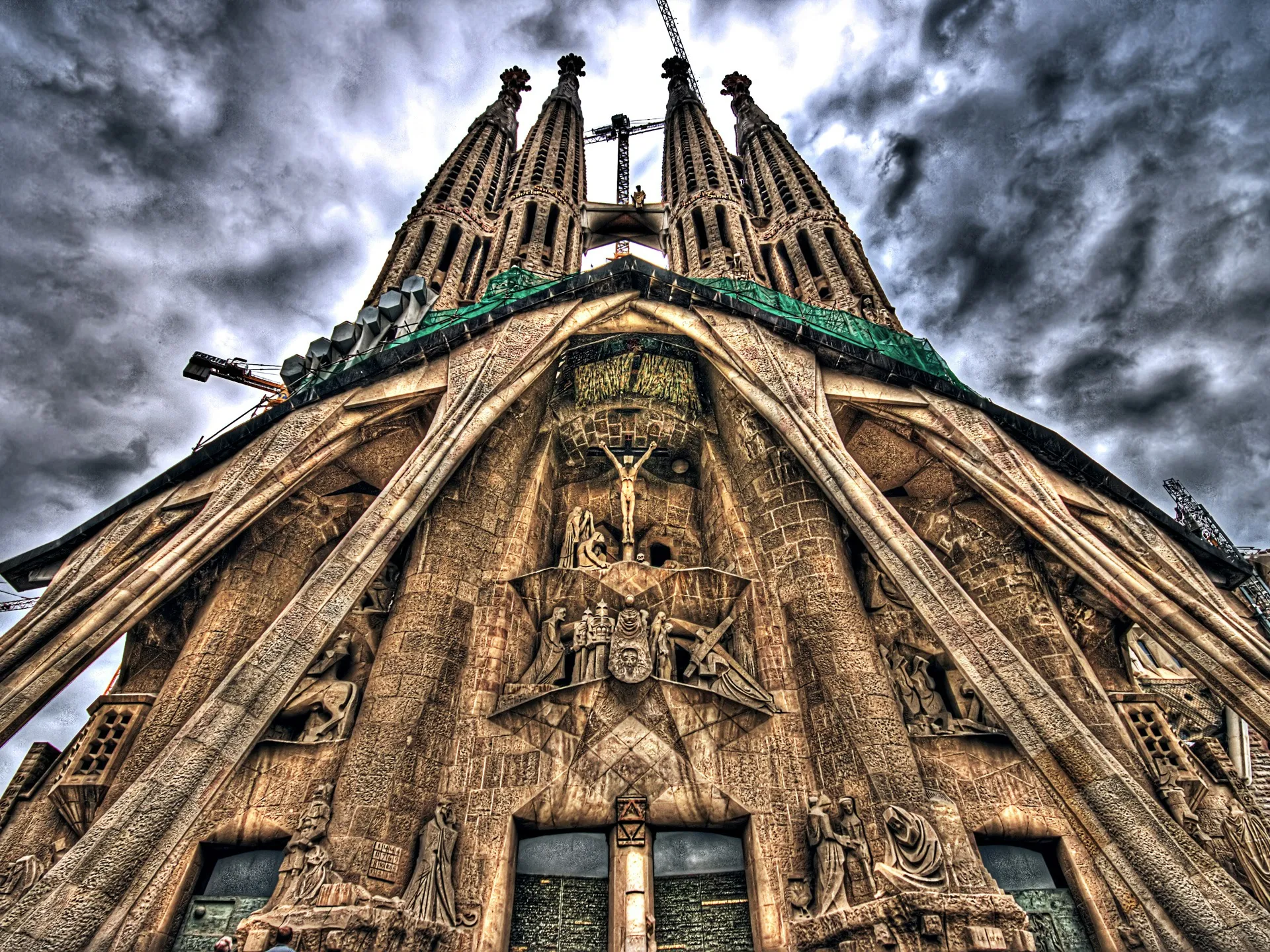 Sagrada Familia Exterior Side View