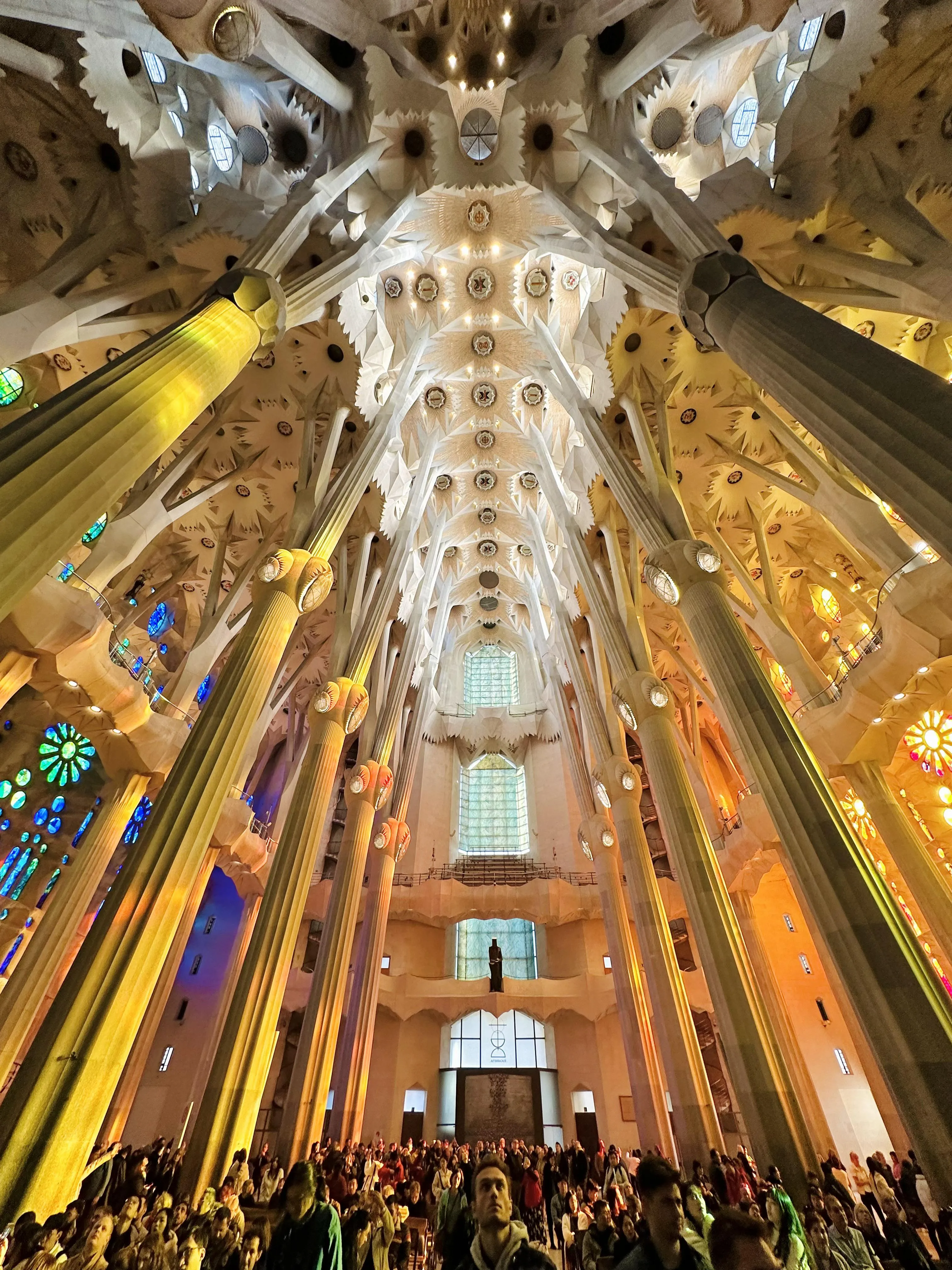 Sagrada Familia Interior View