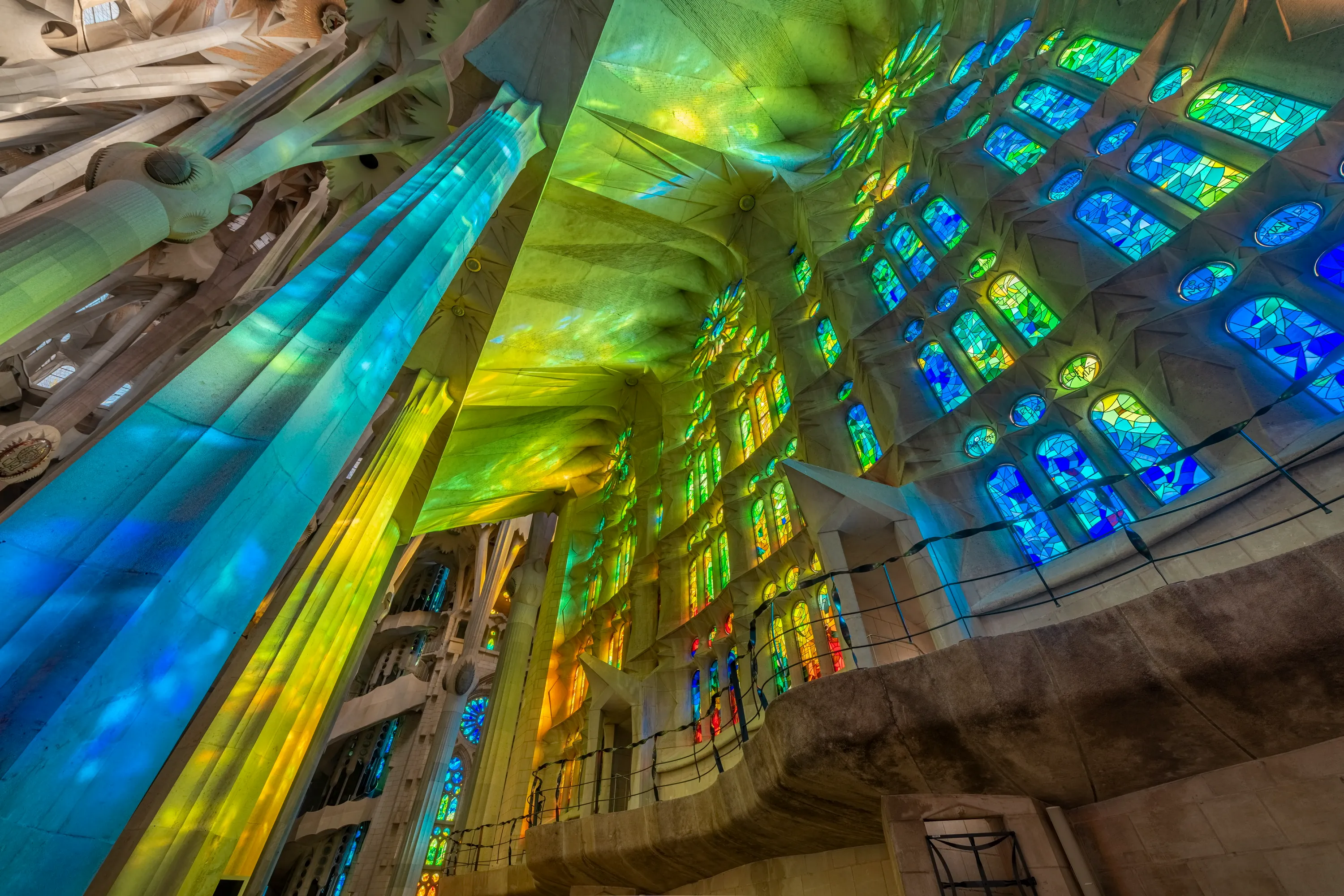 Sagrada Familia Interior Details