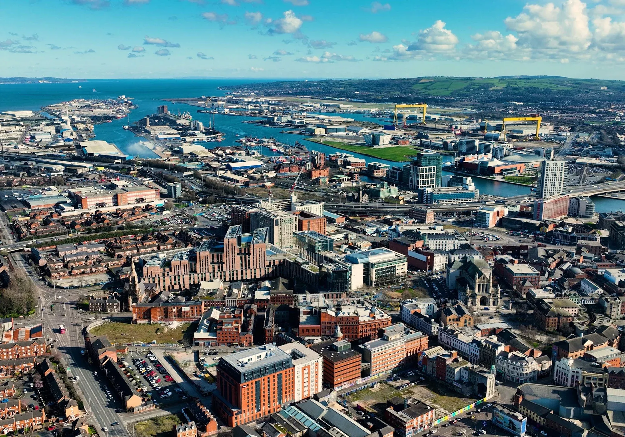 Aerial View of Belfast