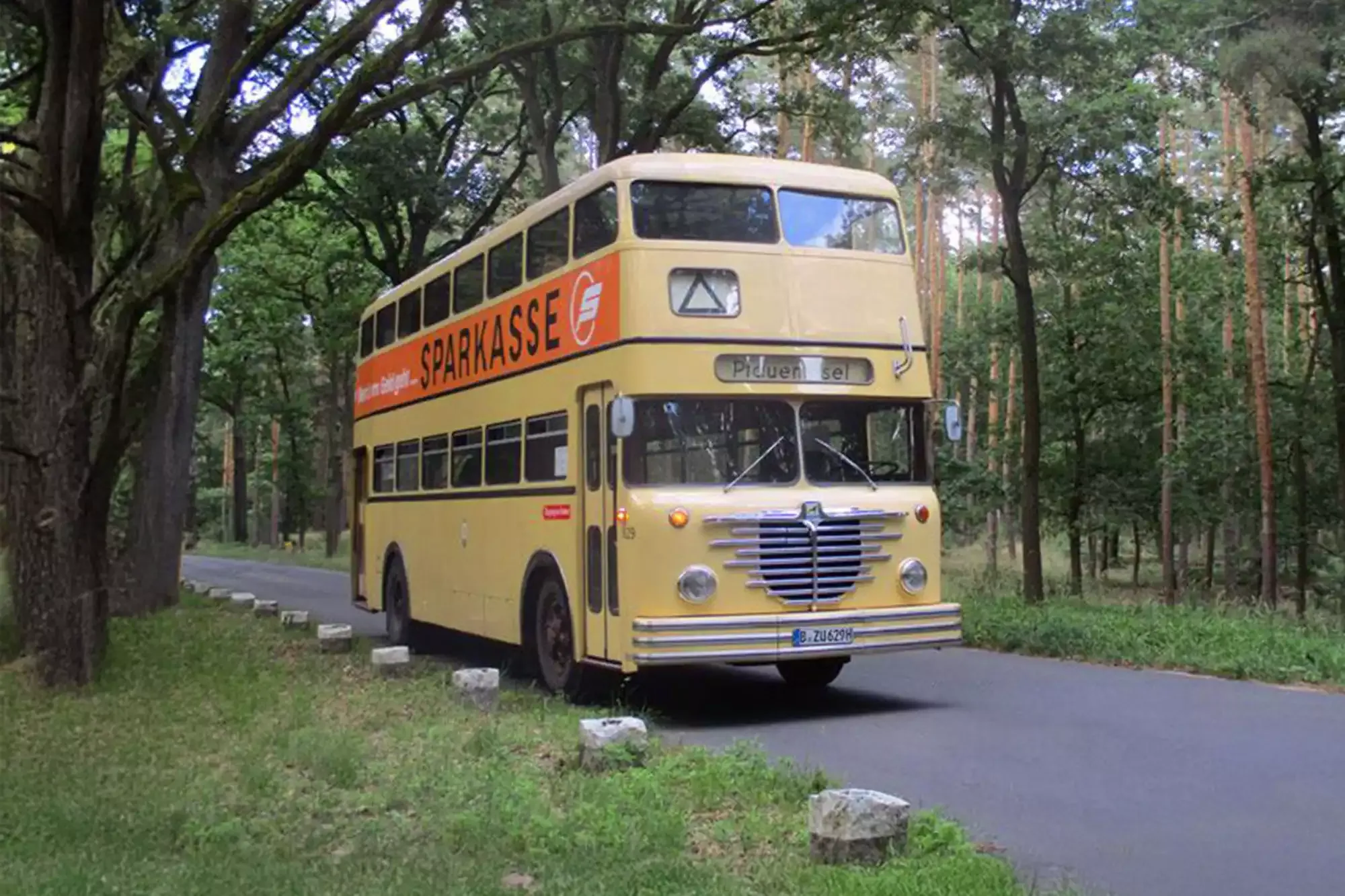 Vintage 1960 Double Decker Bus