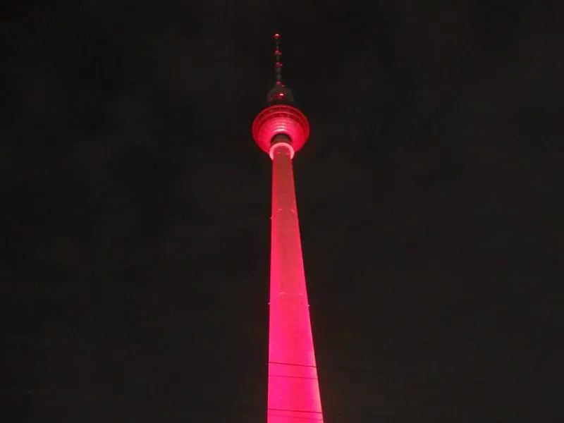 Berlin TV Tower view