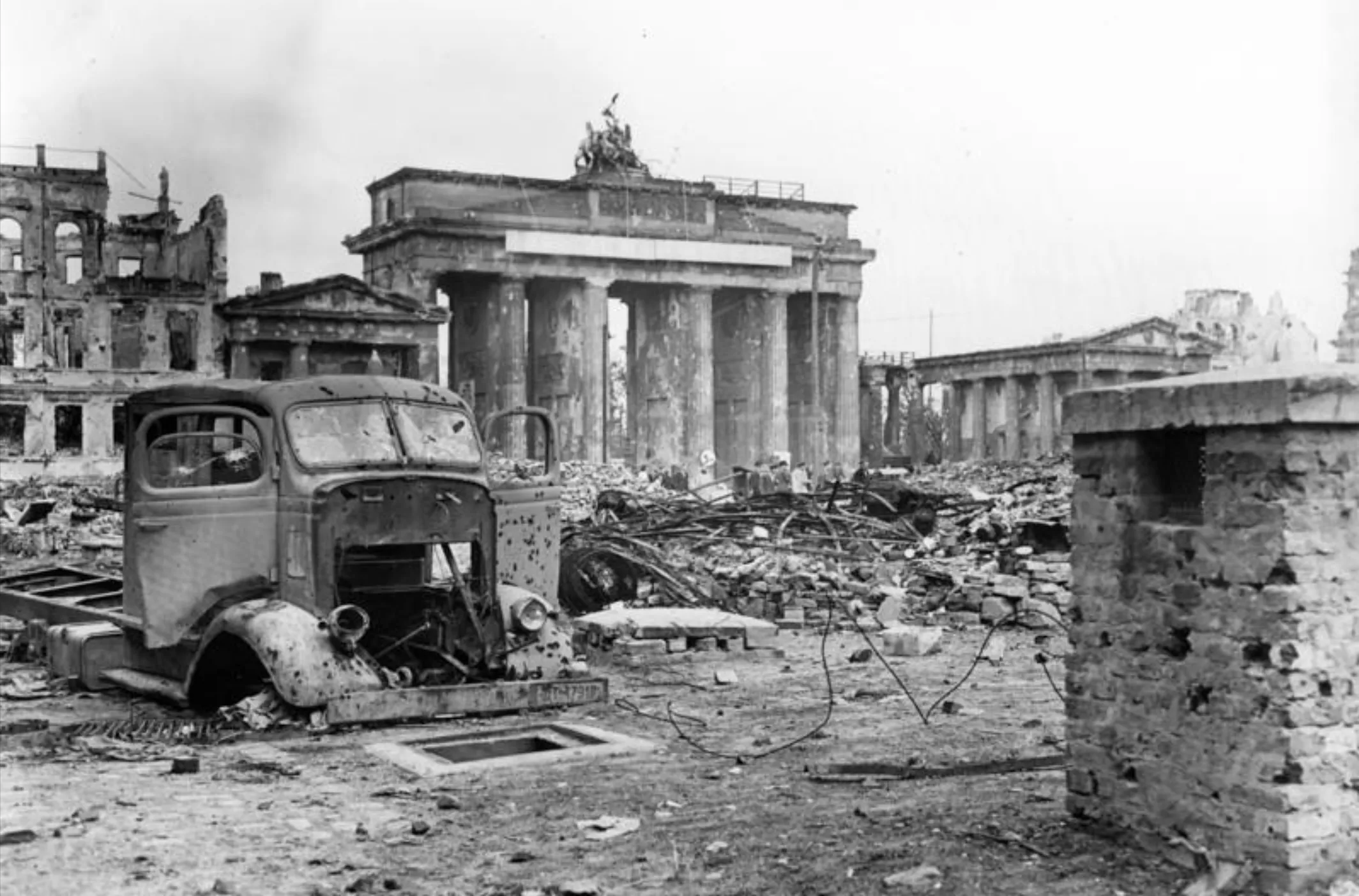 Brandenburg Gate 1945