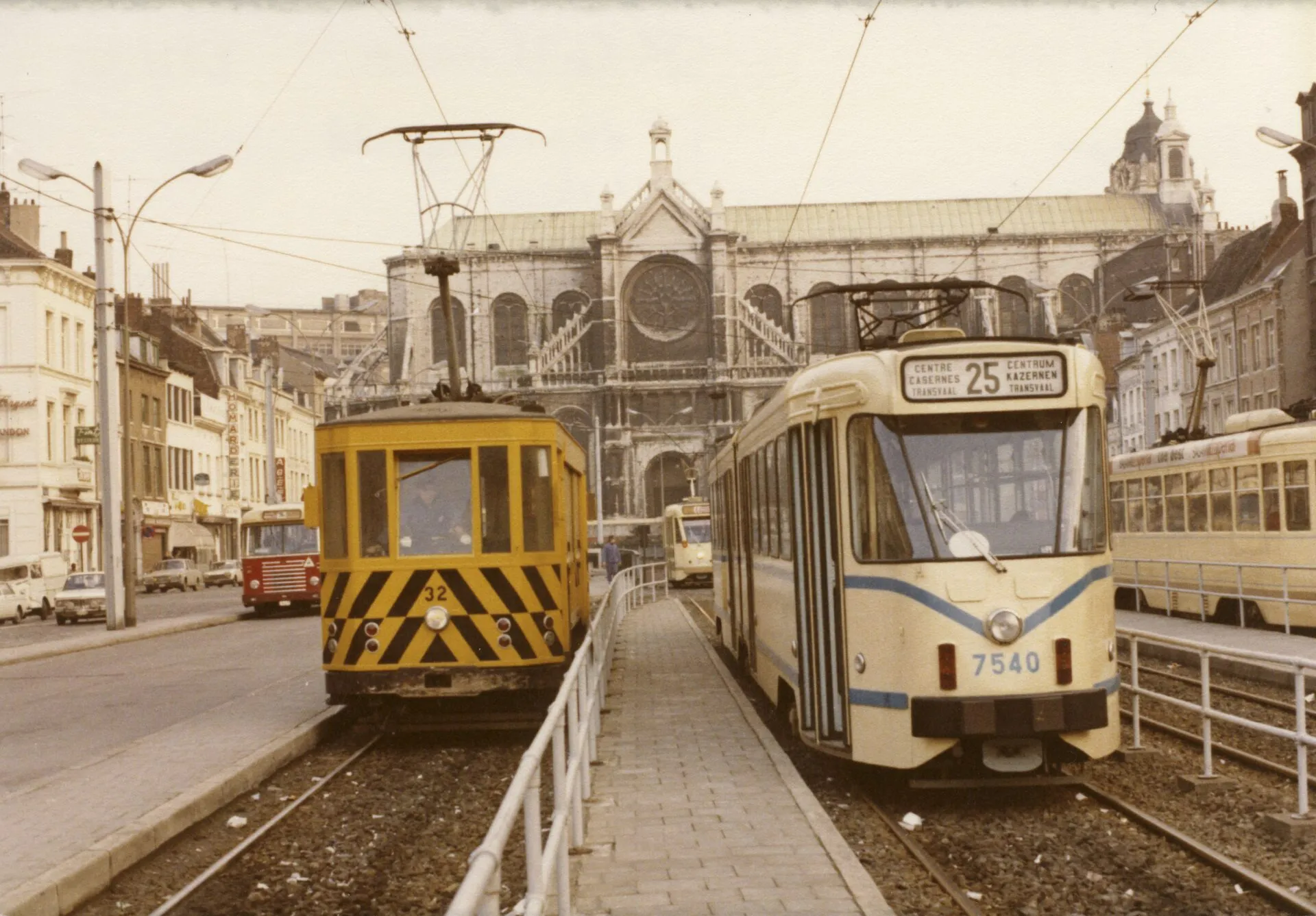 Brussels tram 1980