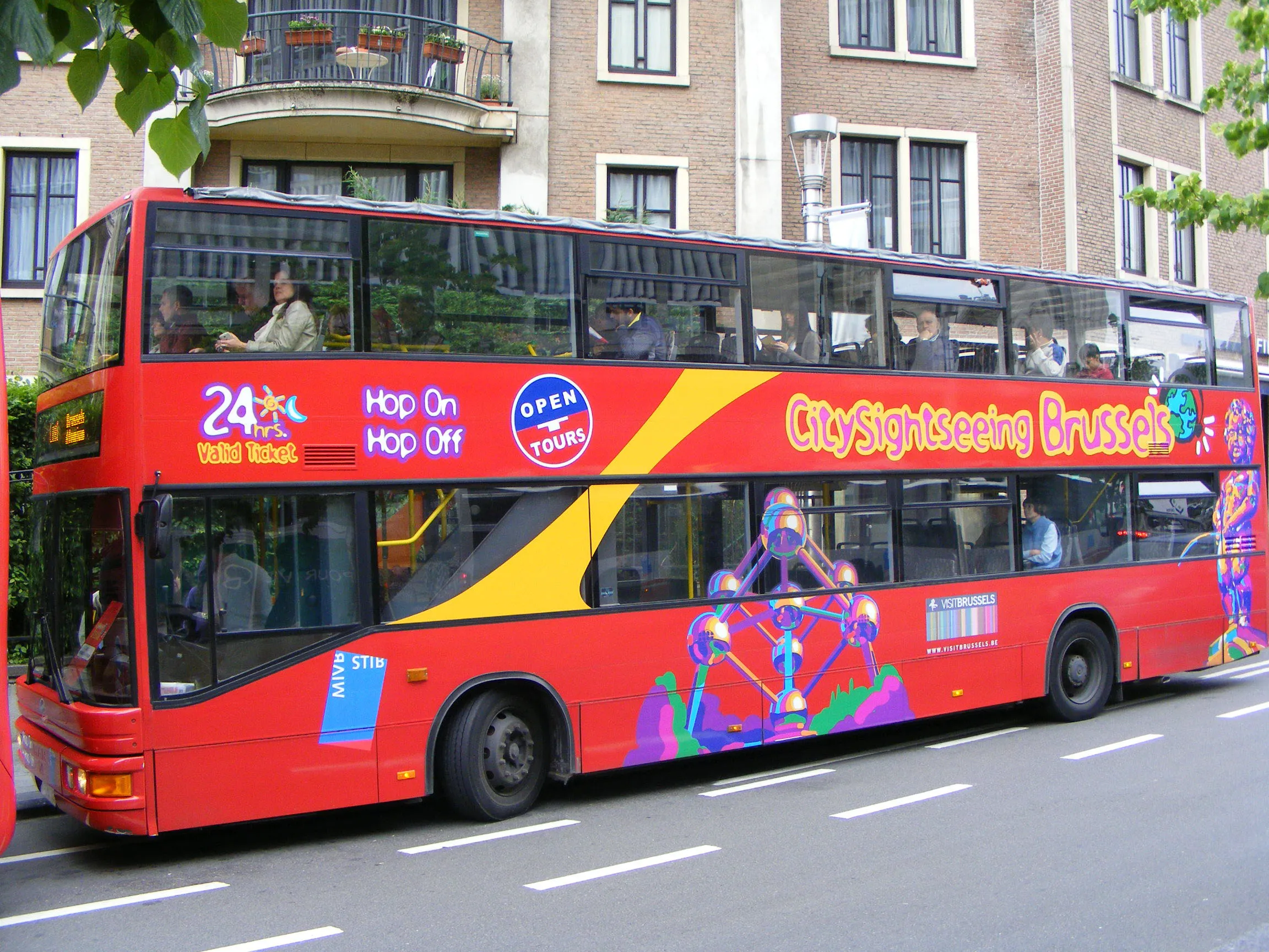 Brussels city sightseeing views