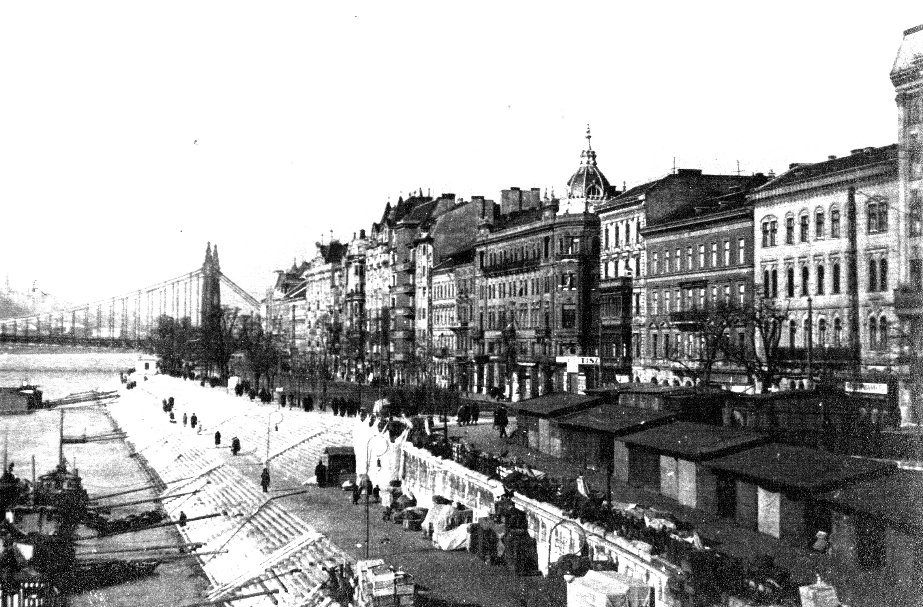 Danube shore in 1930