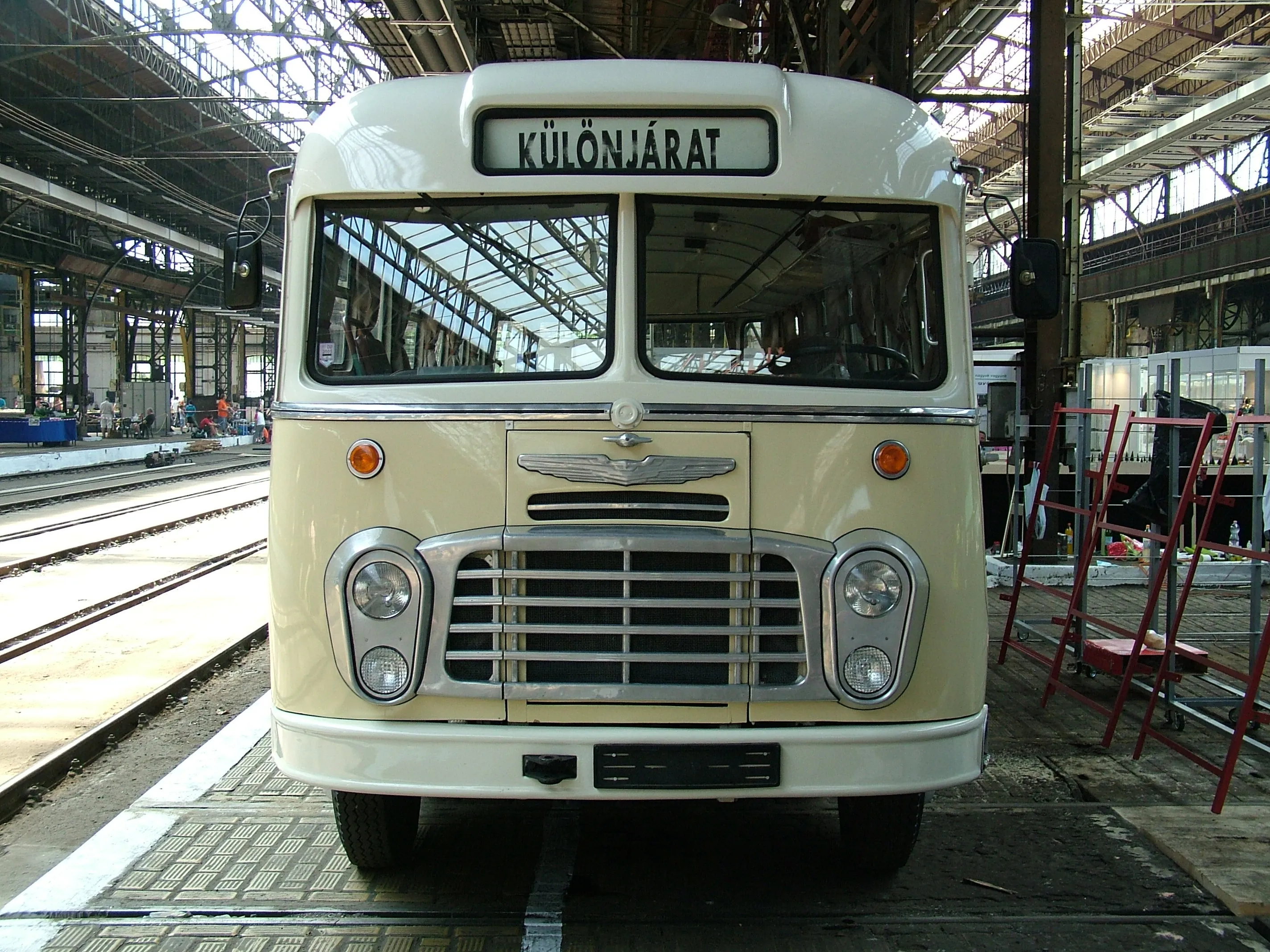 Classic Ikarus 31 bus in Budapest