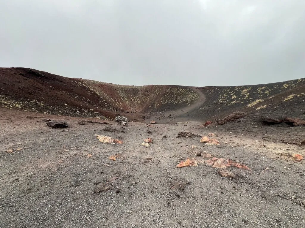 Silvestri craters on Mount Etna