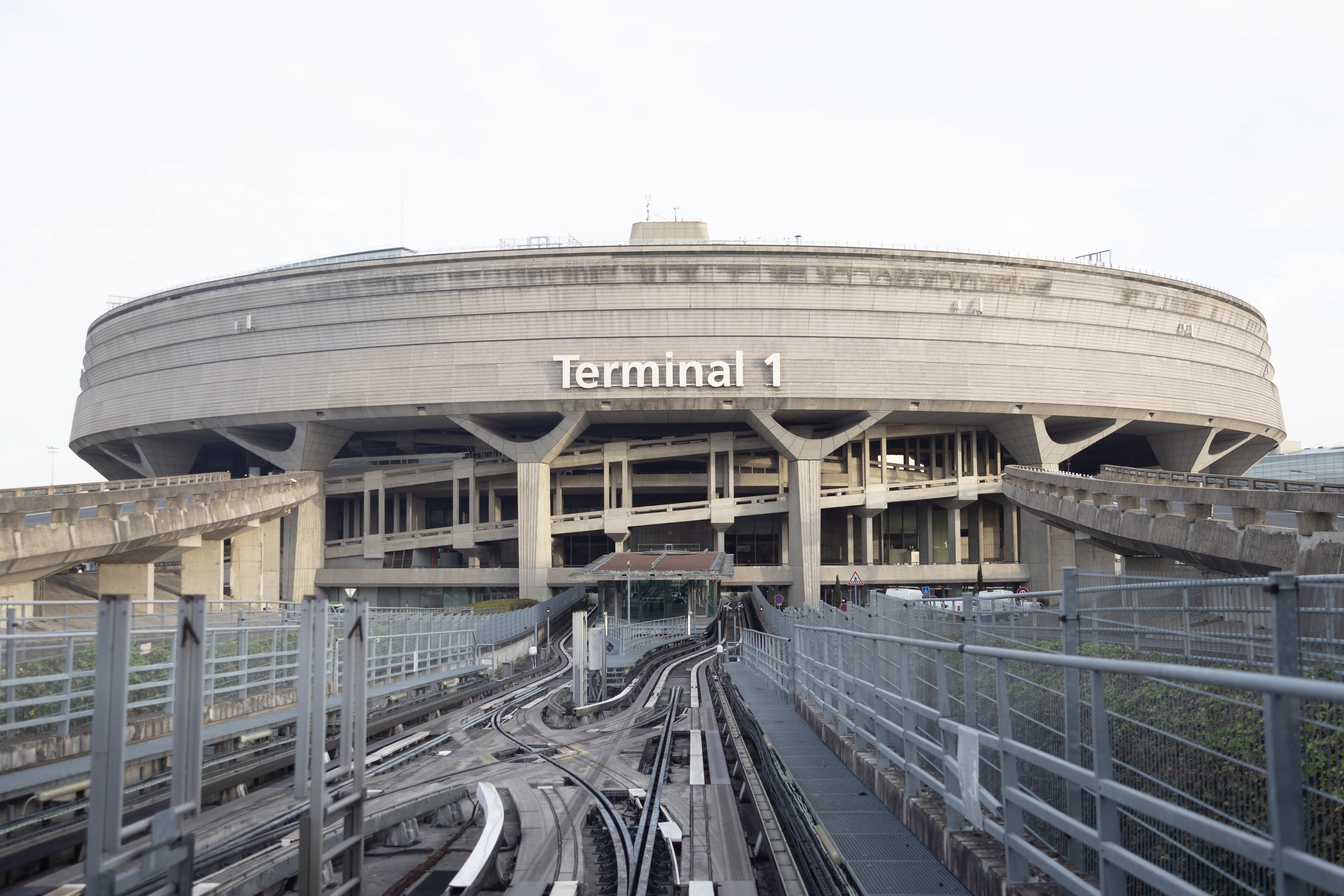 Paris CDG Terminal 1 exterior