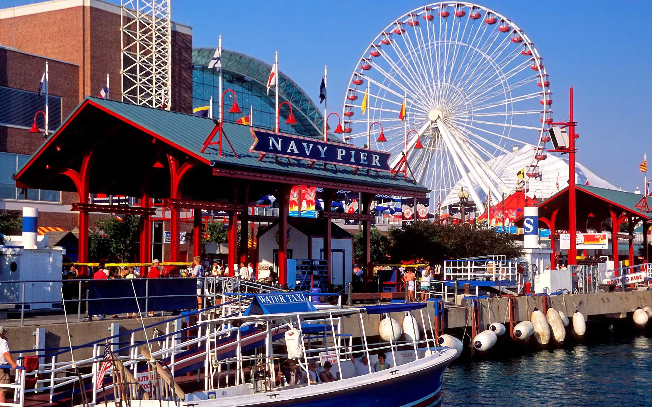 Navy Pier — common stop on the tour