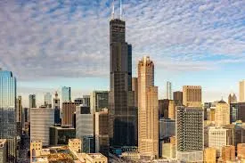 Willis Tower skyline view