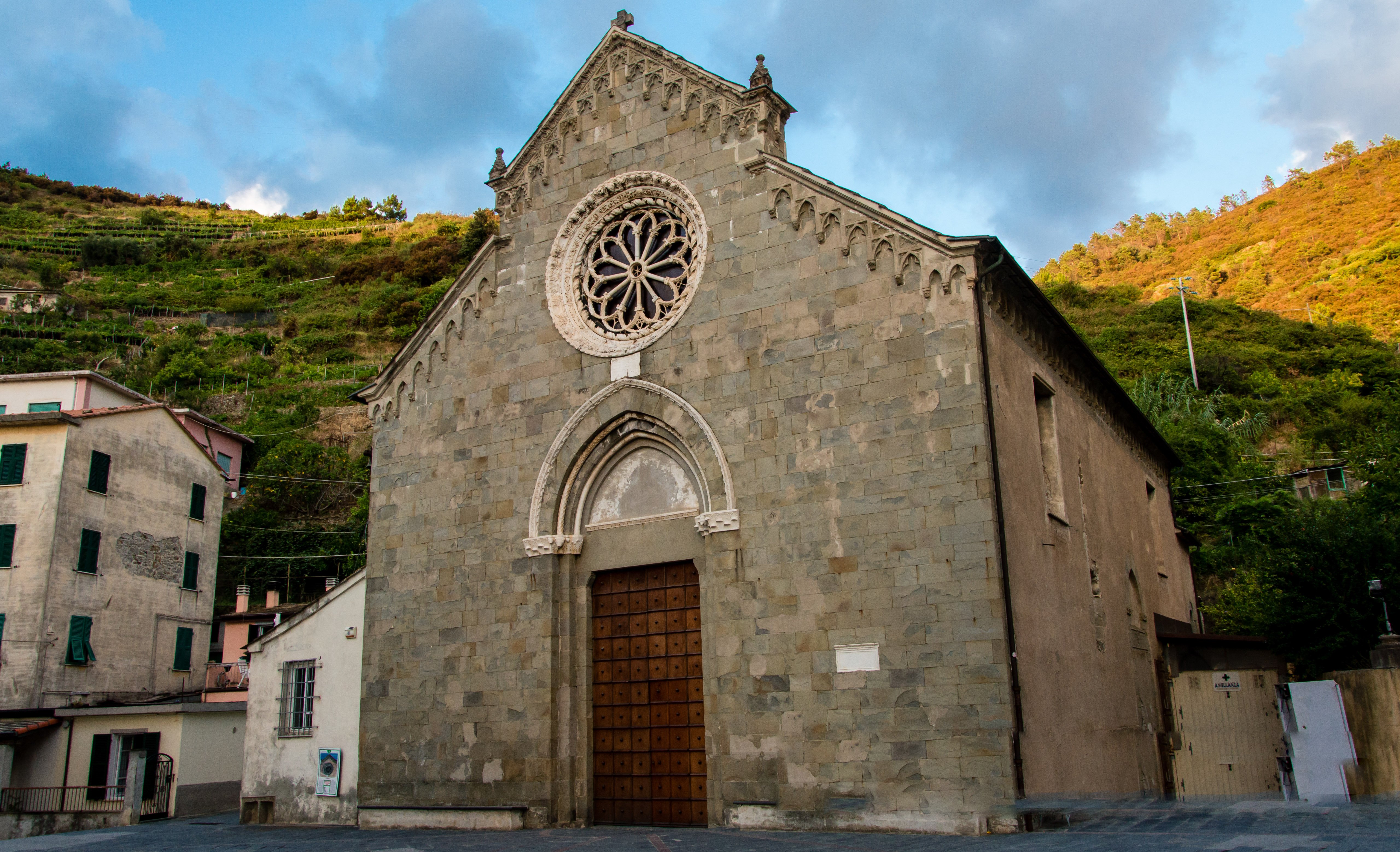 San Lorenzo church in Manarola