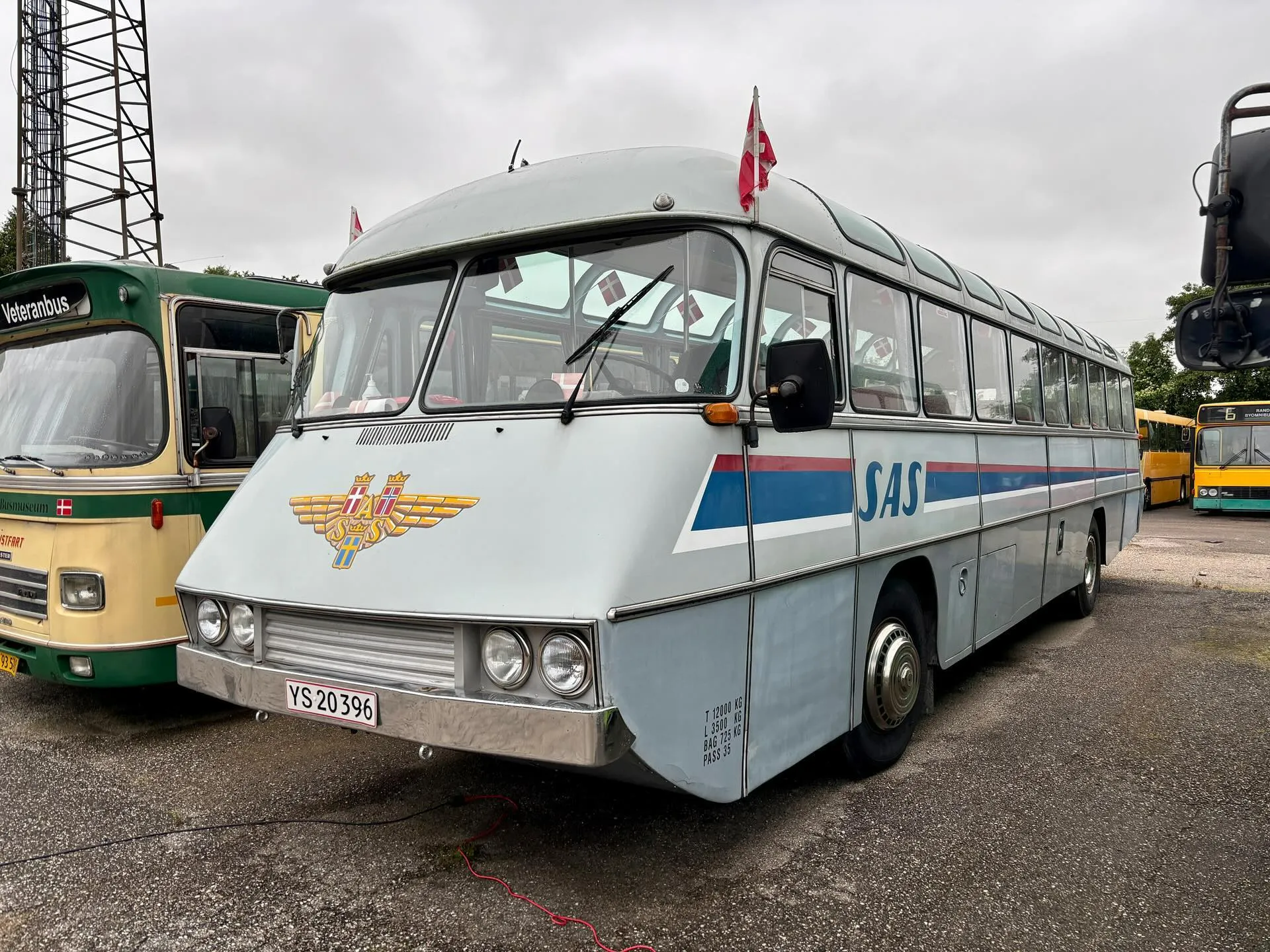 Danish city bus, circa 1960