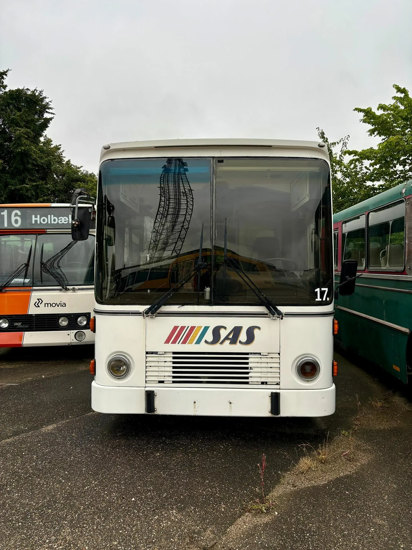 Danish city bus, circa 1980