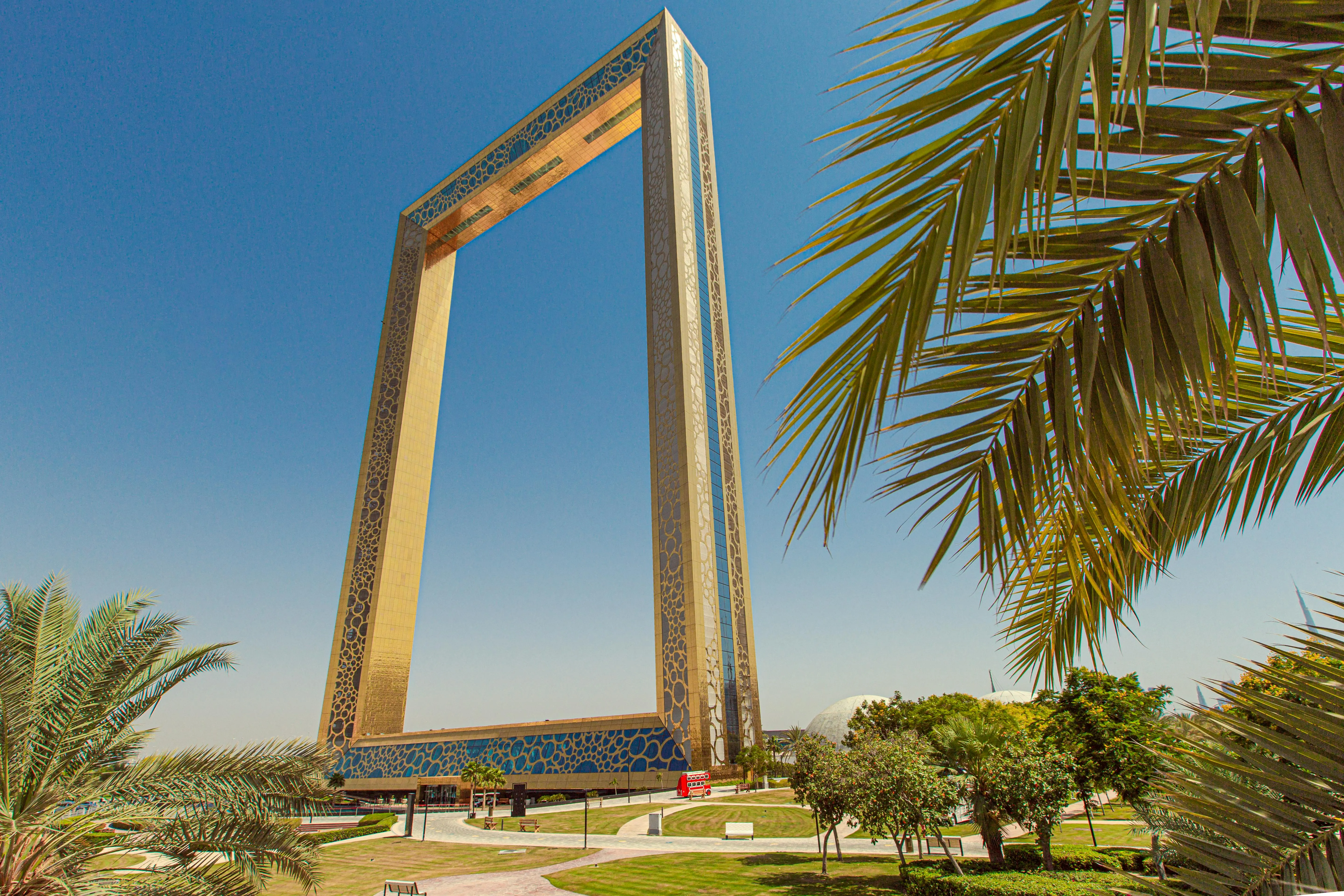 Dubai Frame base view