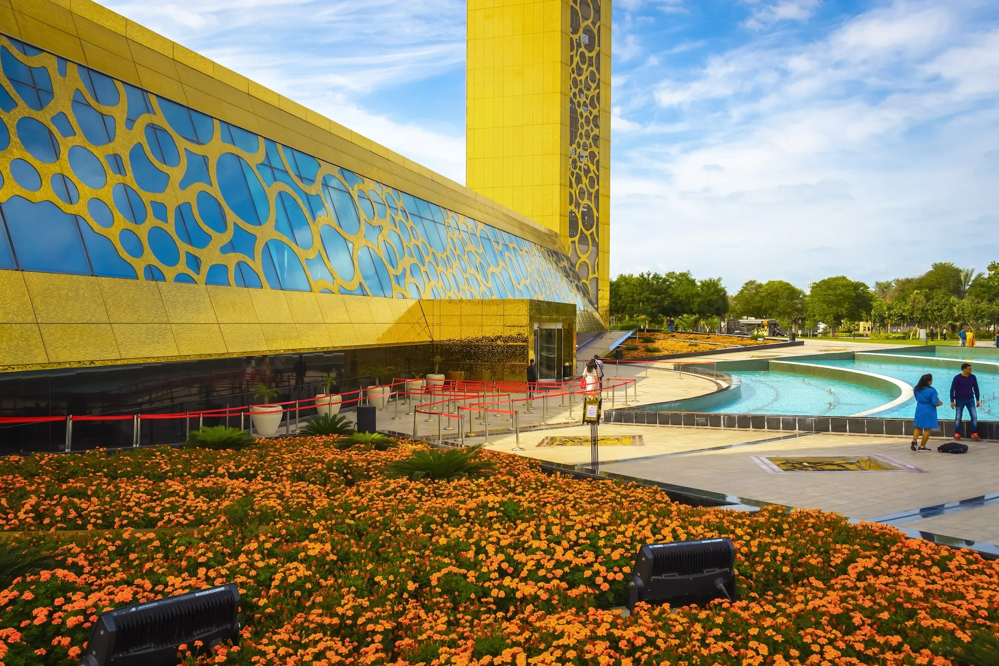 Entrance of Dubai Frame