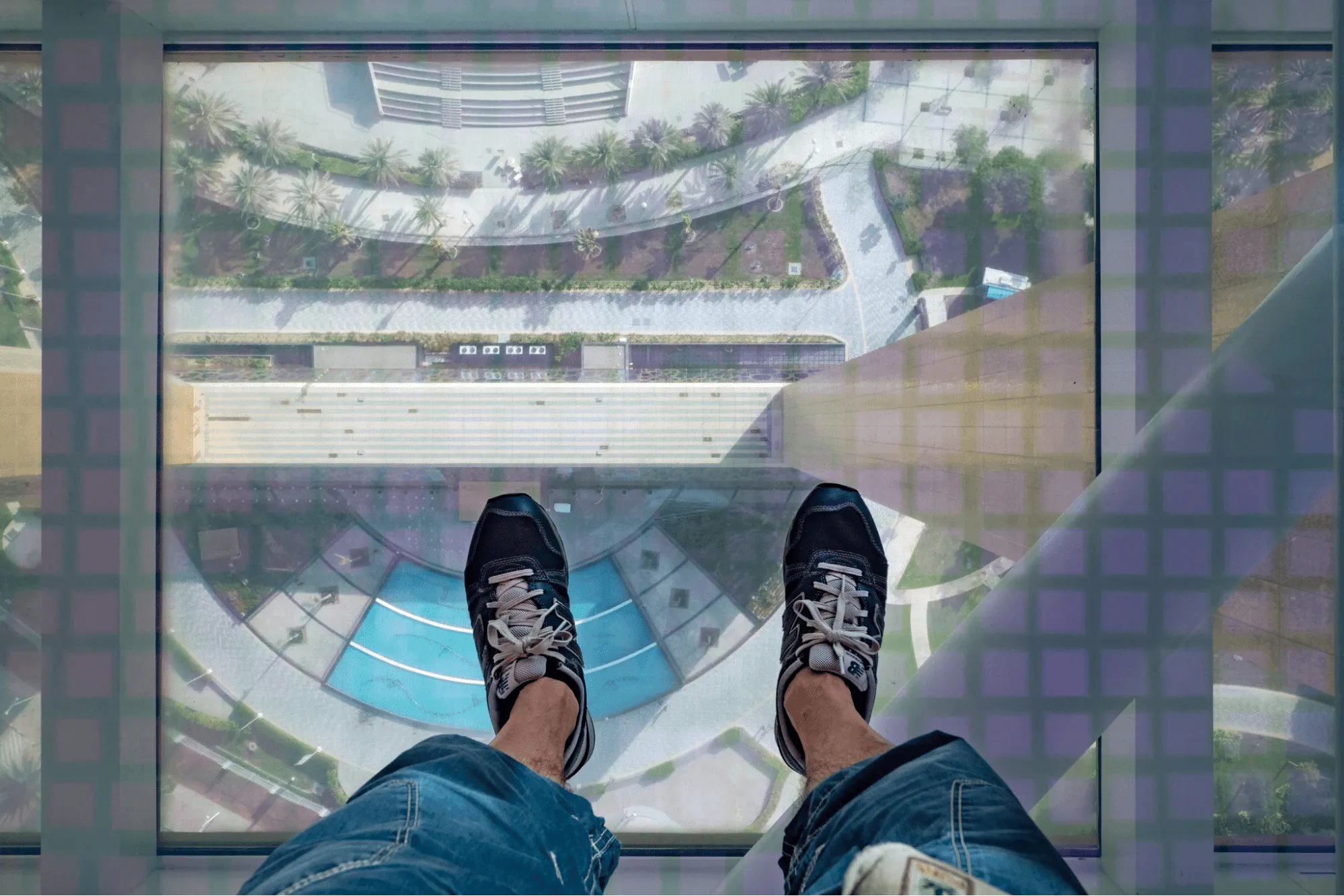 Dubai Frame glass floor experience