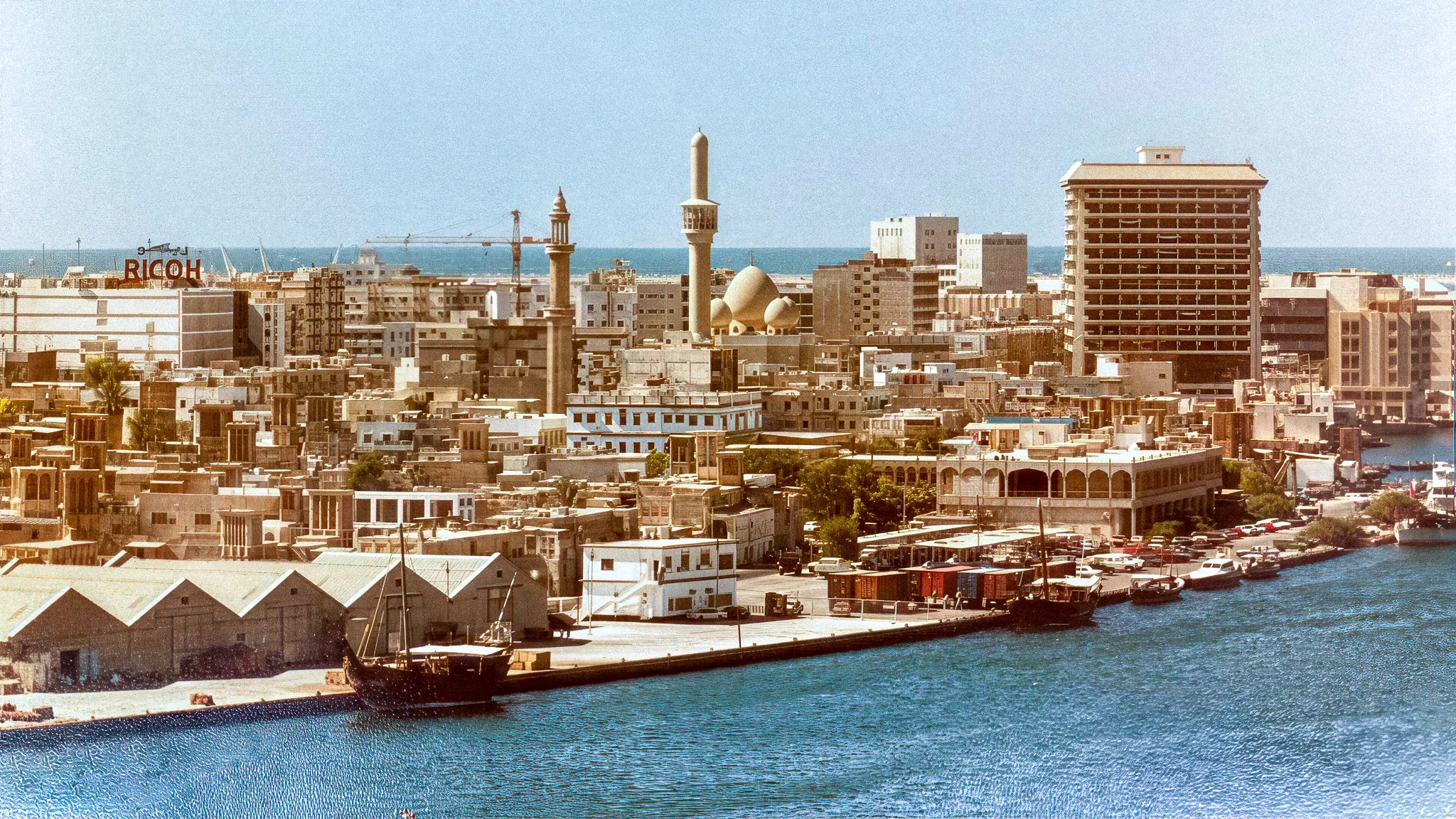 Historic Bastakiya district along Dubai Creek