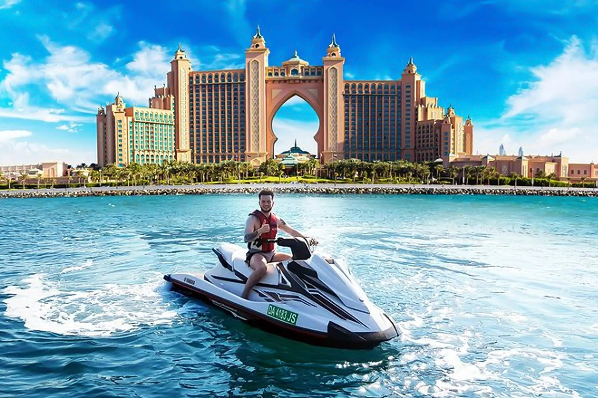 Jet ski tour in Dubai Marina
