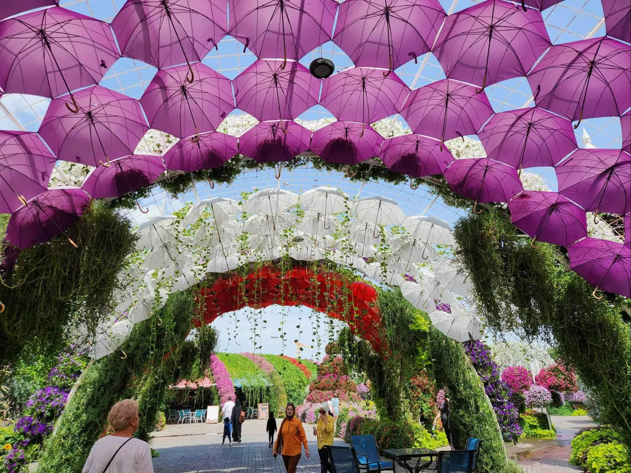 Butterfly Garden umbrellas