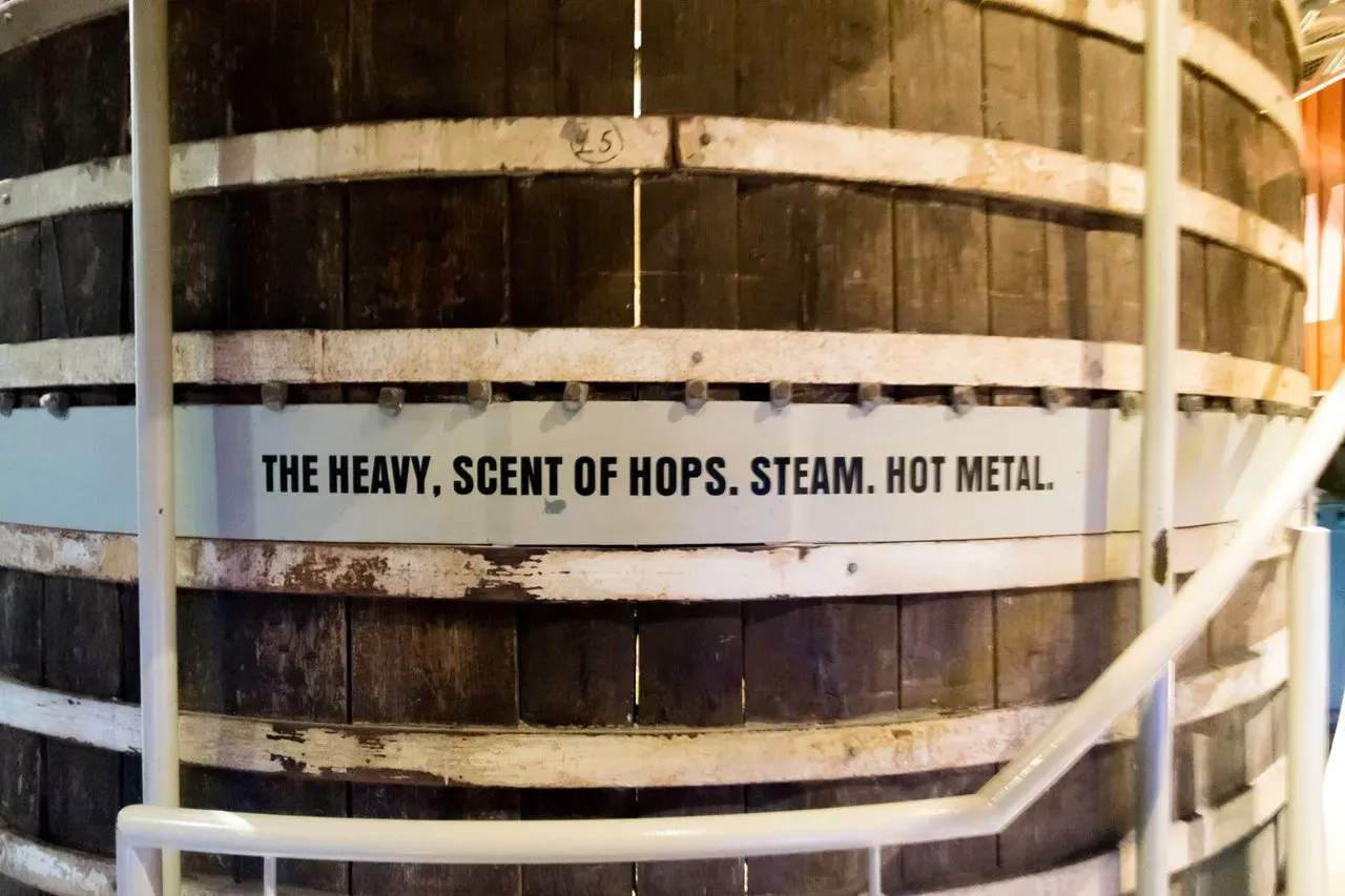 Historic Brewing Vessel at Guinness