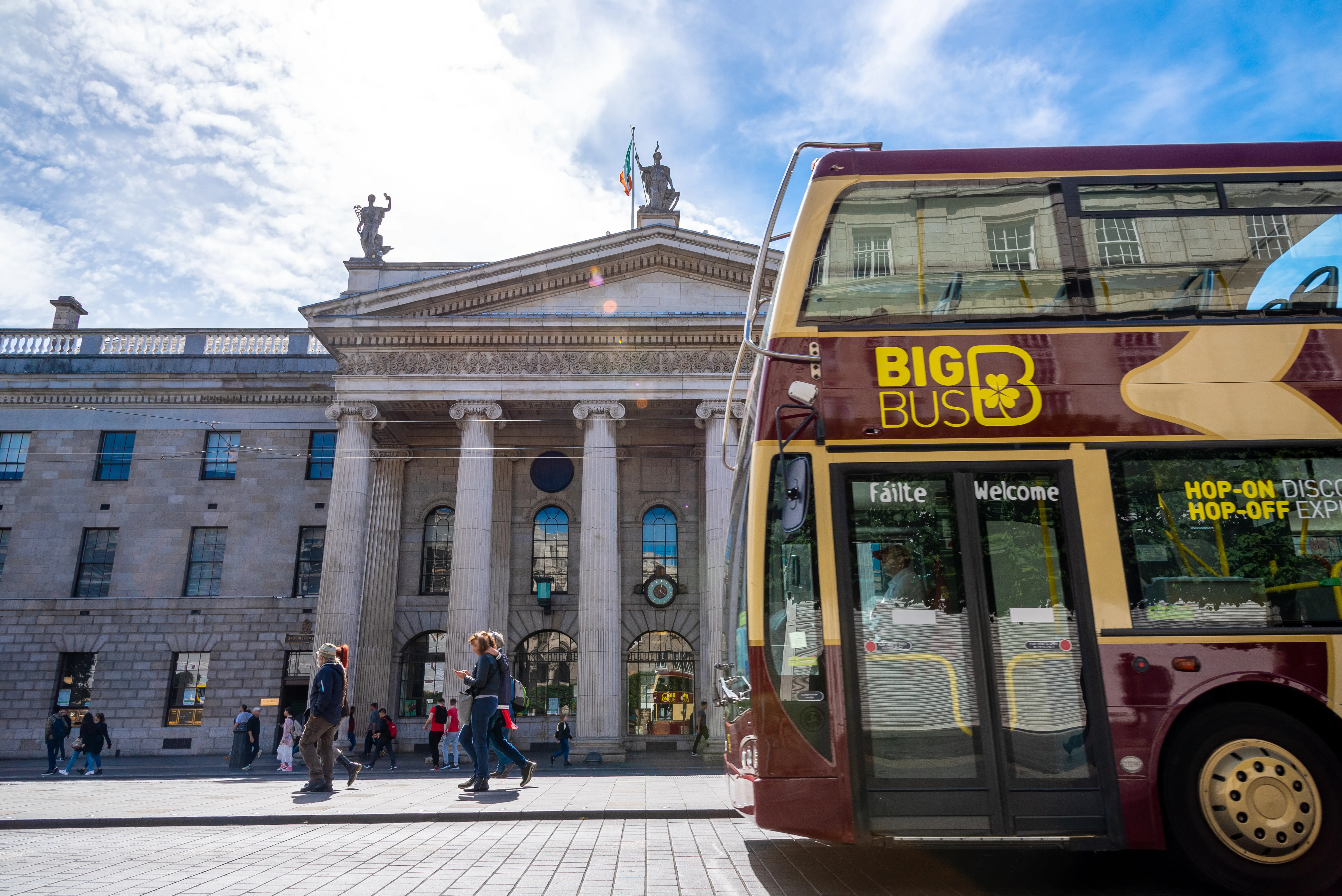 Big Bus near GPO, Dublin