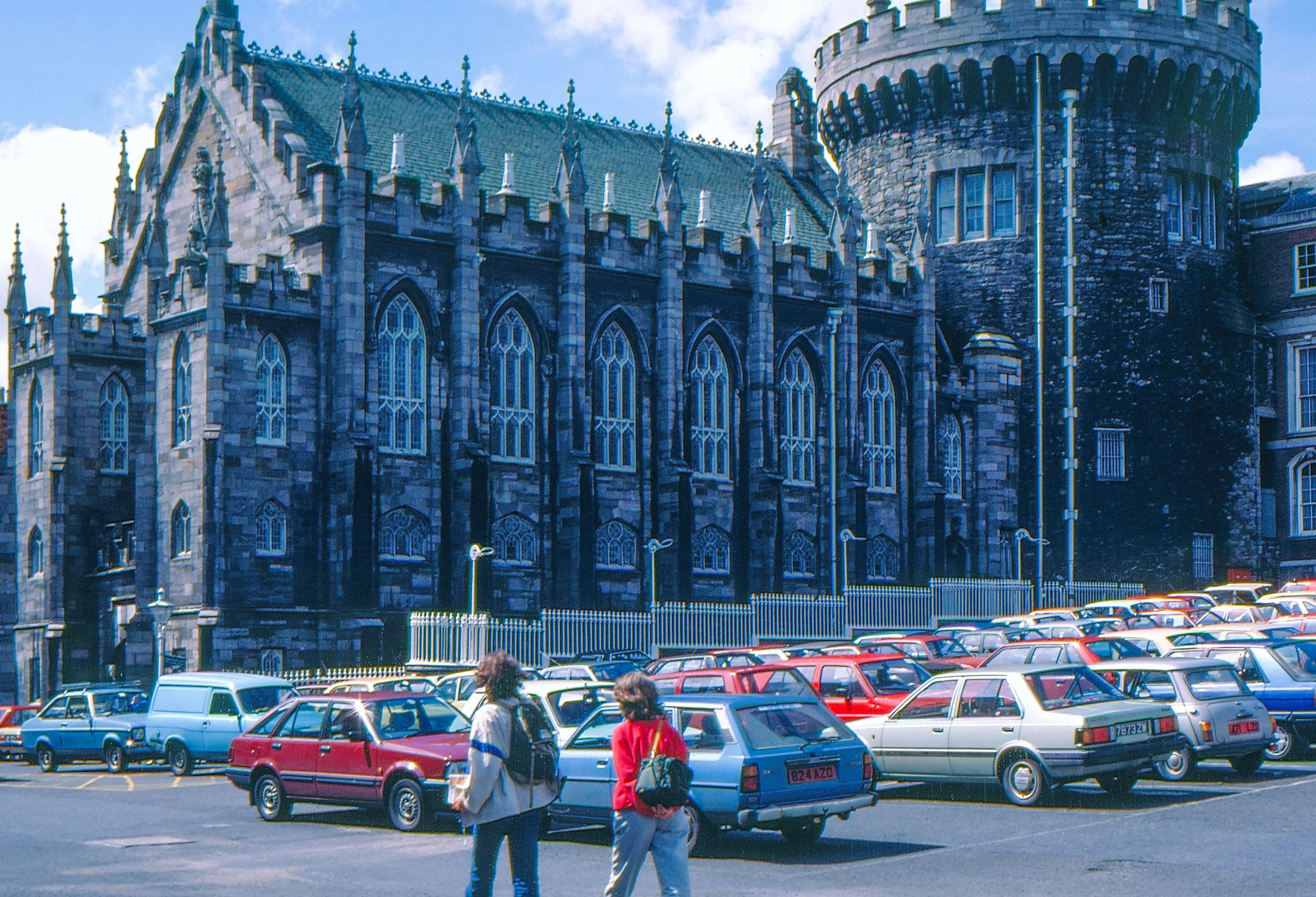 Dublin Castle in the 1980s