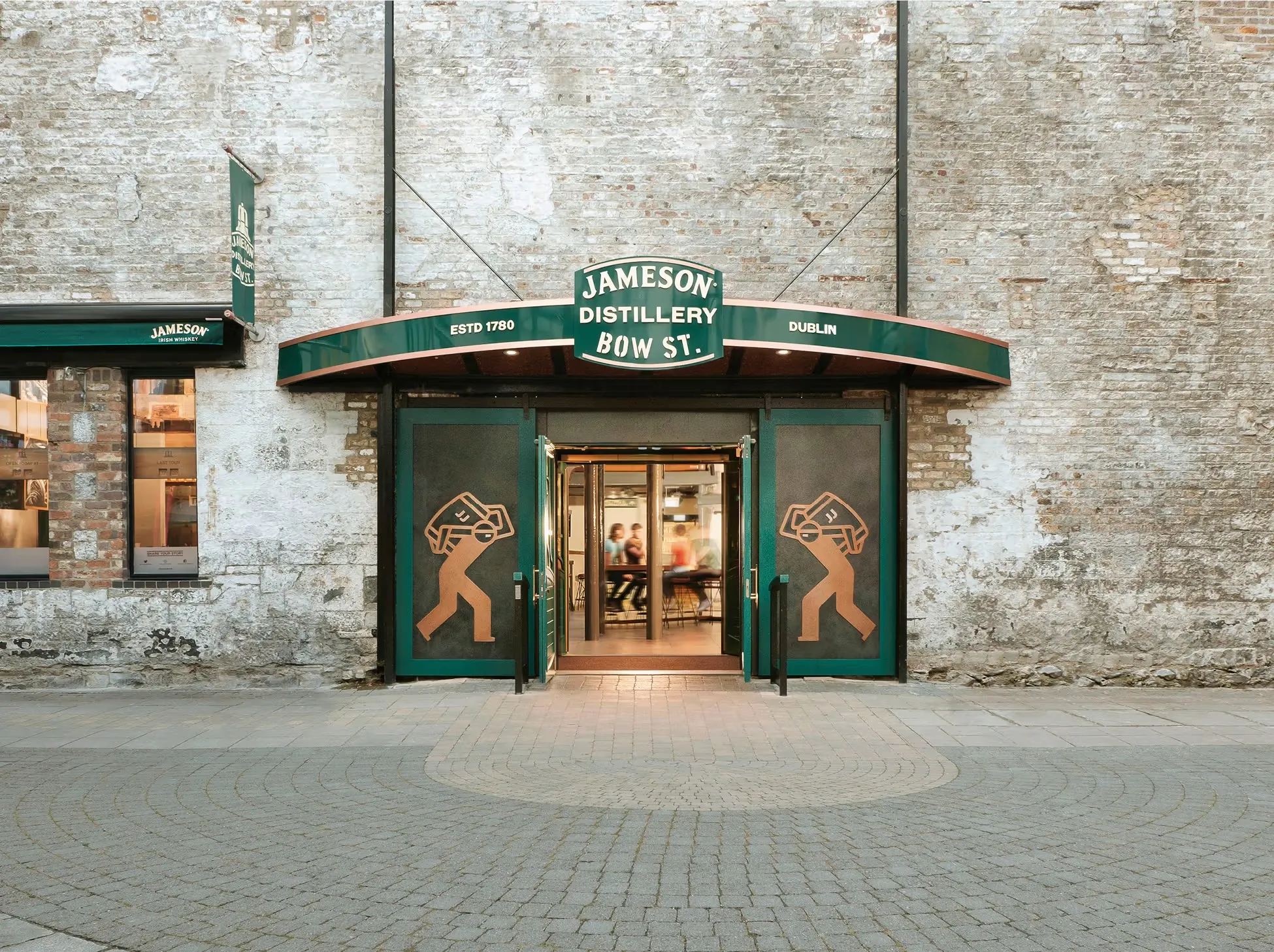 Jameson Distillery entrance in Dublin