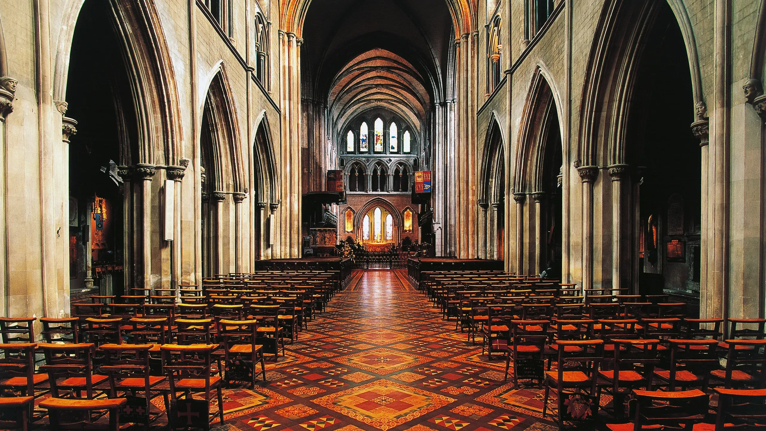 Main nave of St Patrick's Cathedral