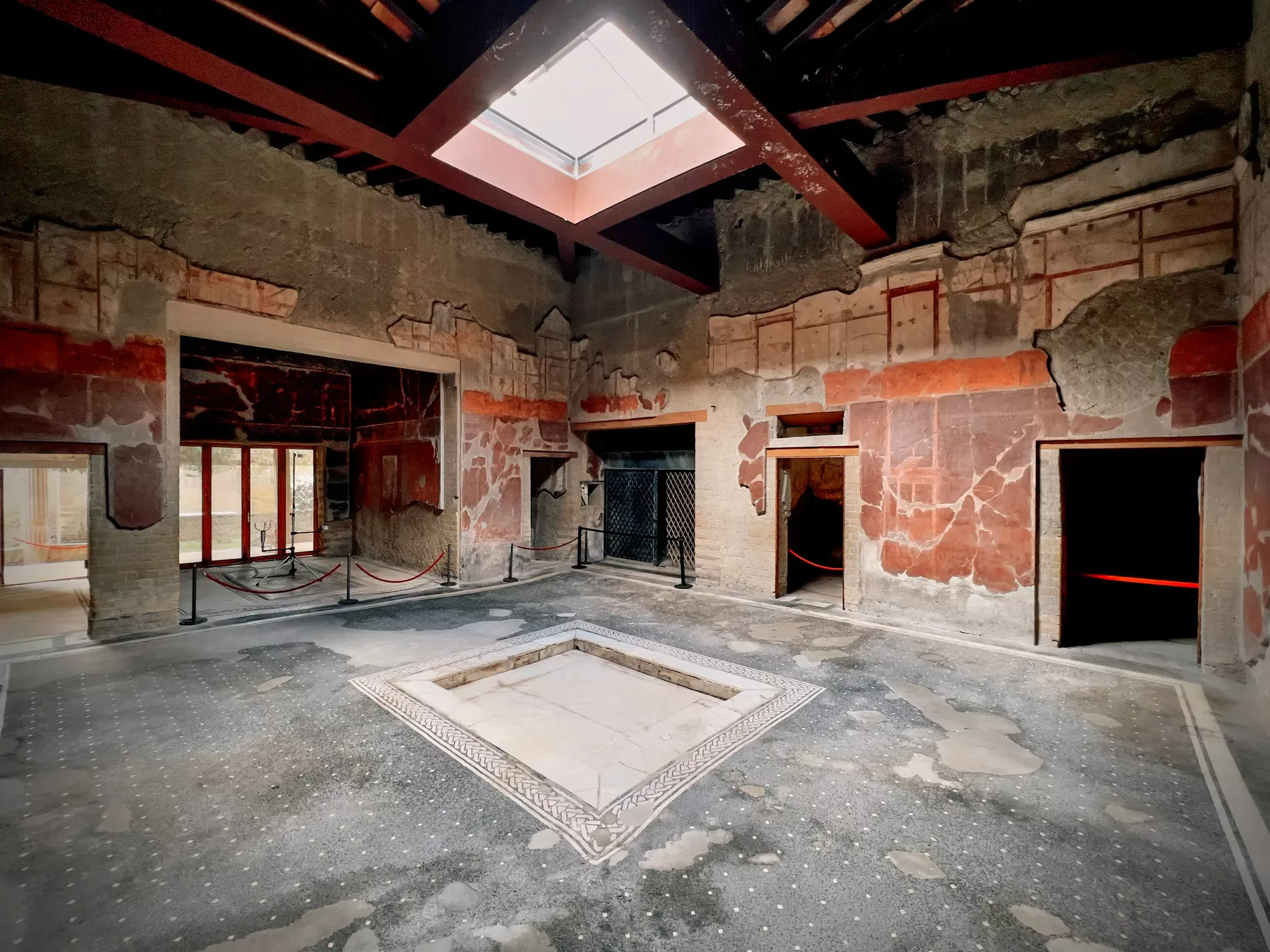Bicentennial House with frescoed interiors