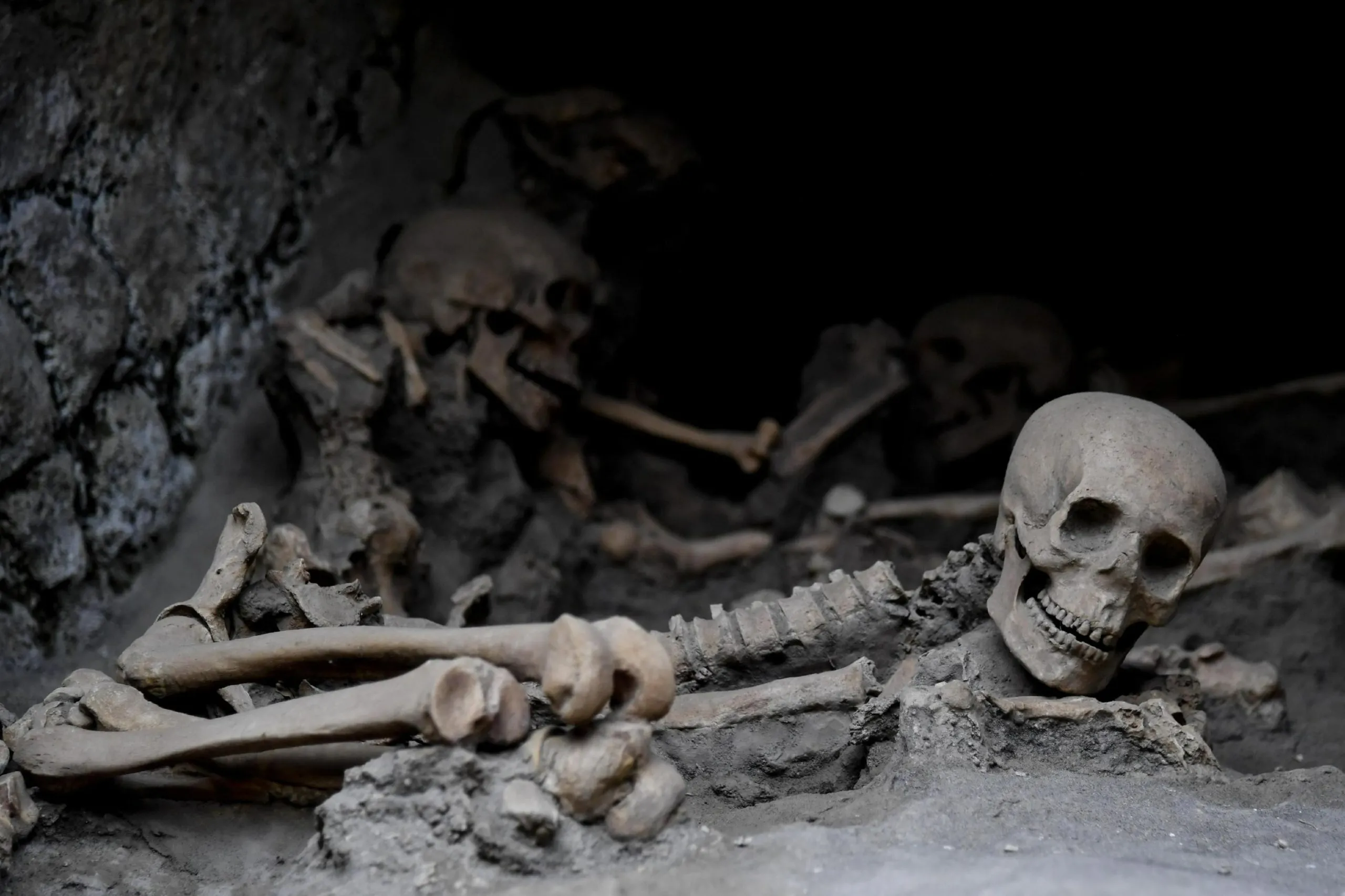 Skeleton remains discovered in Herculaneum