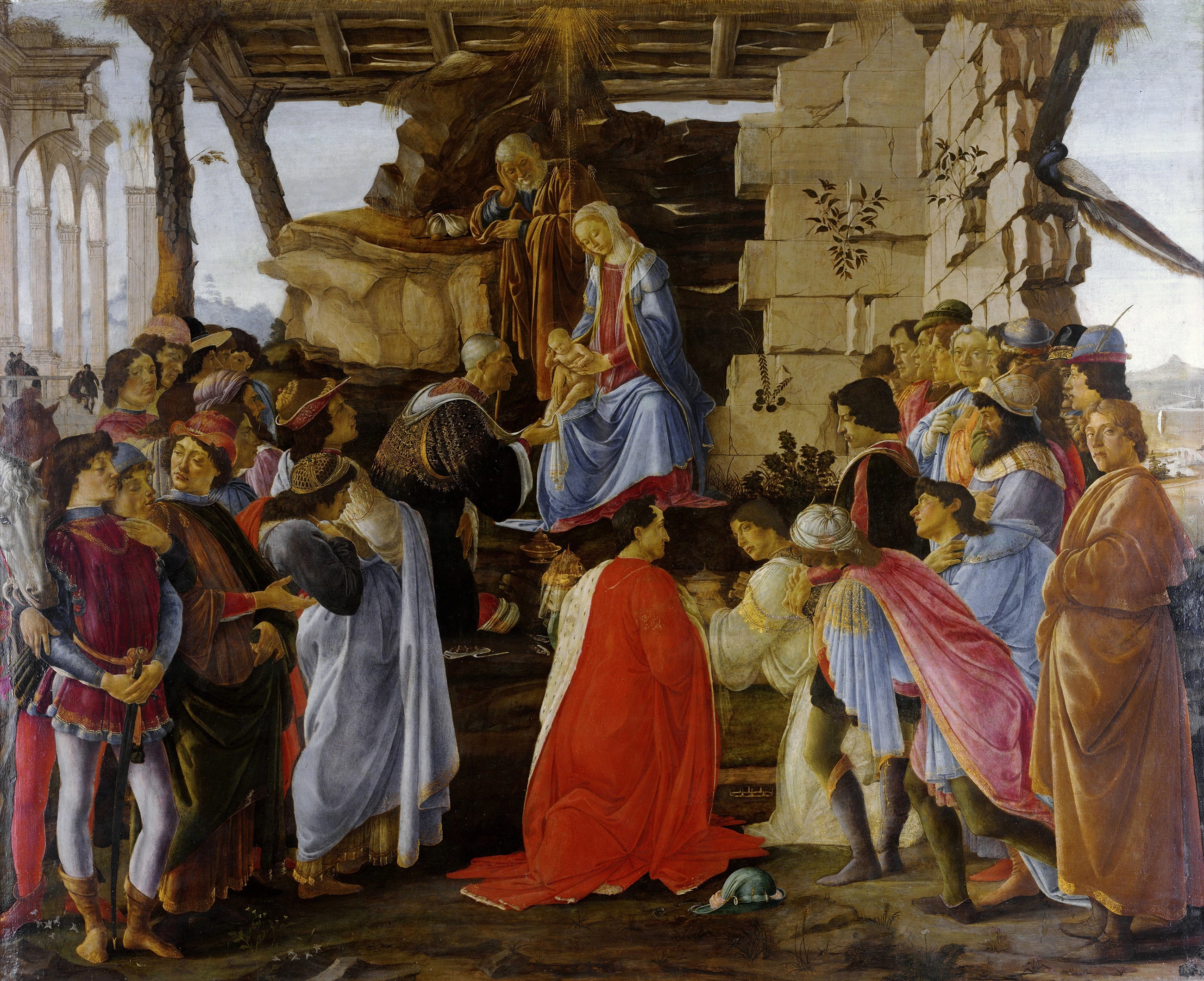 Adoration of the Magi by Botticelli: Power, Portraits, and Divine Homage