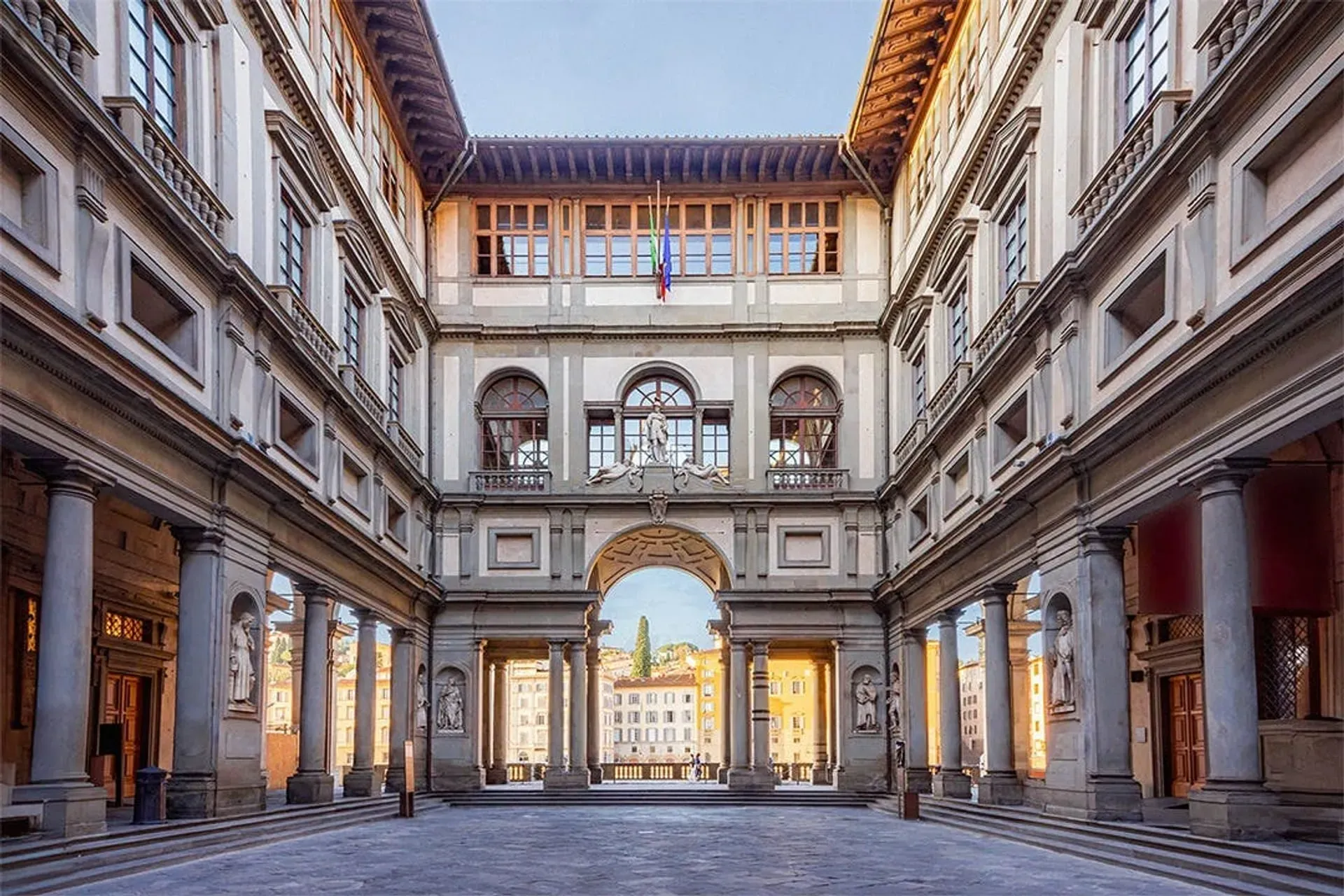 Uffizi Gallery Exterior