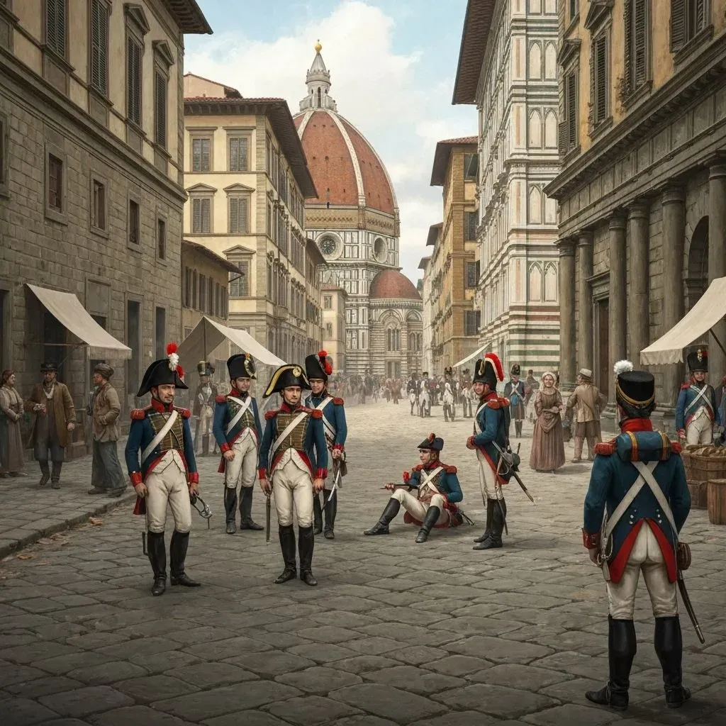Napoleon's Troops in Florence