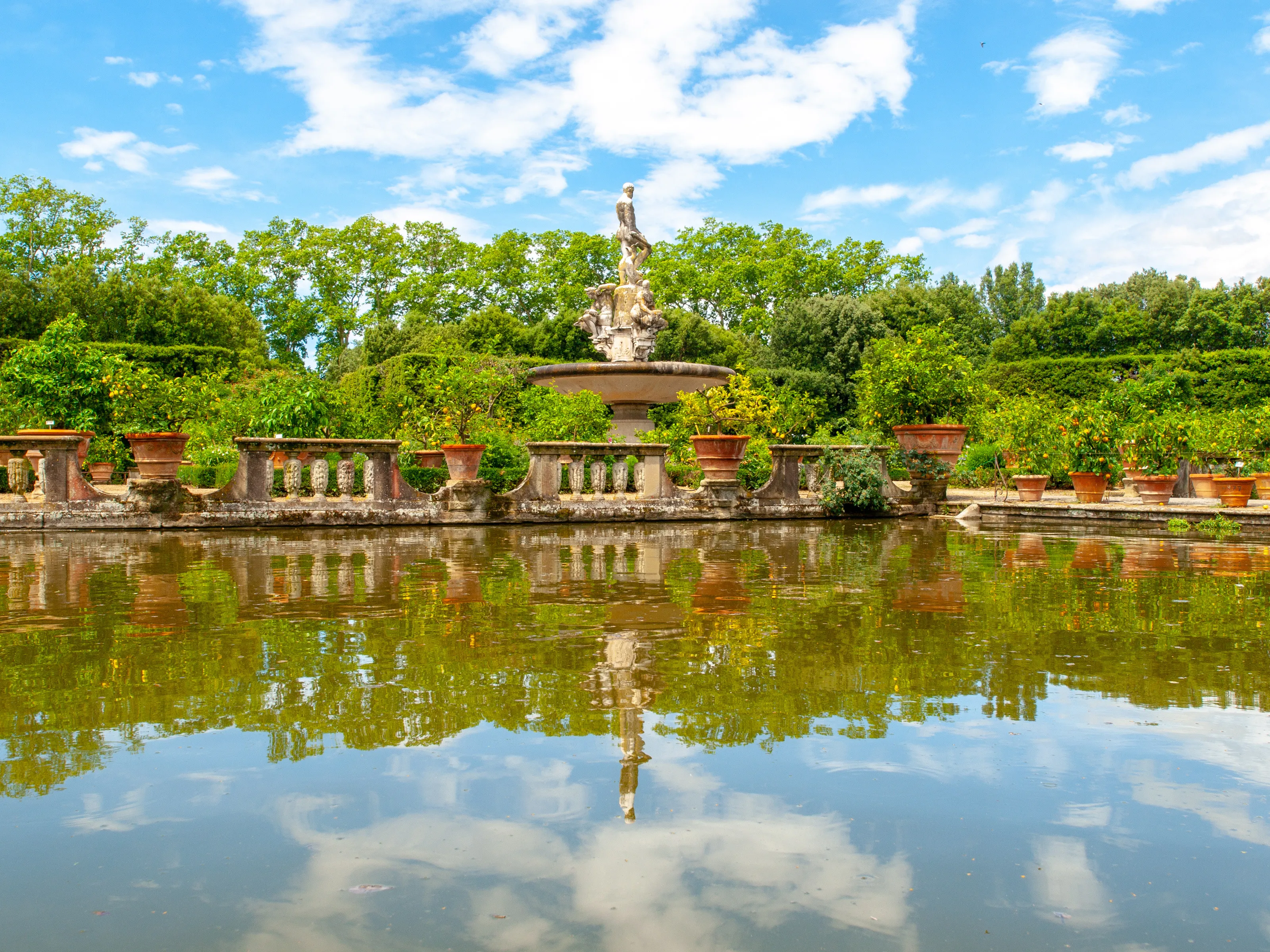 Boboli Gardens Lake View