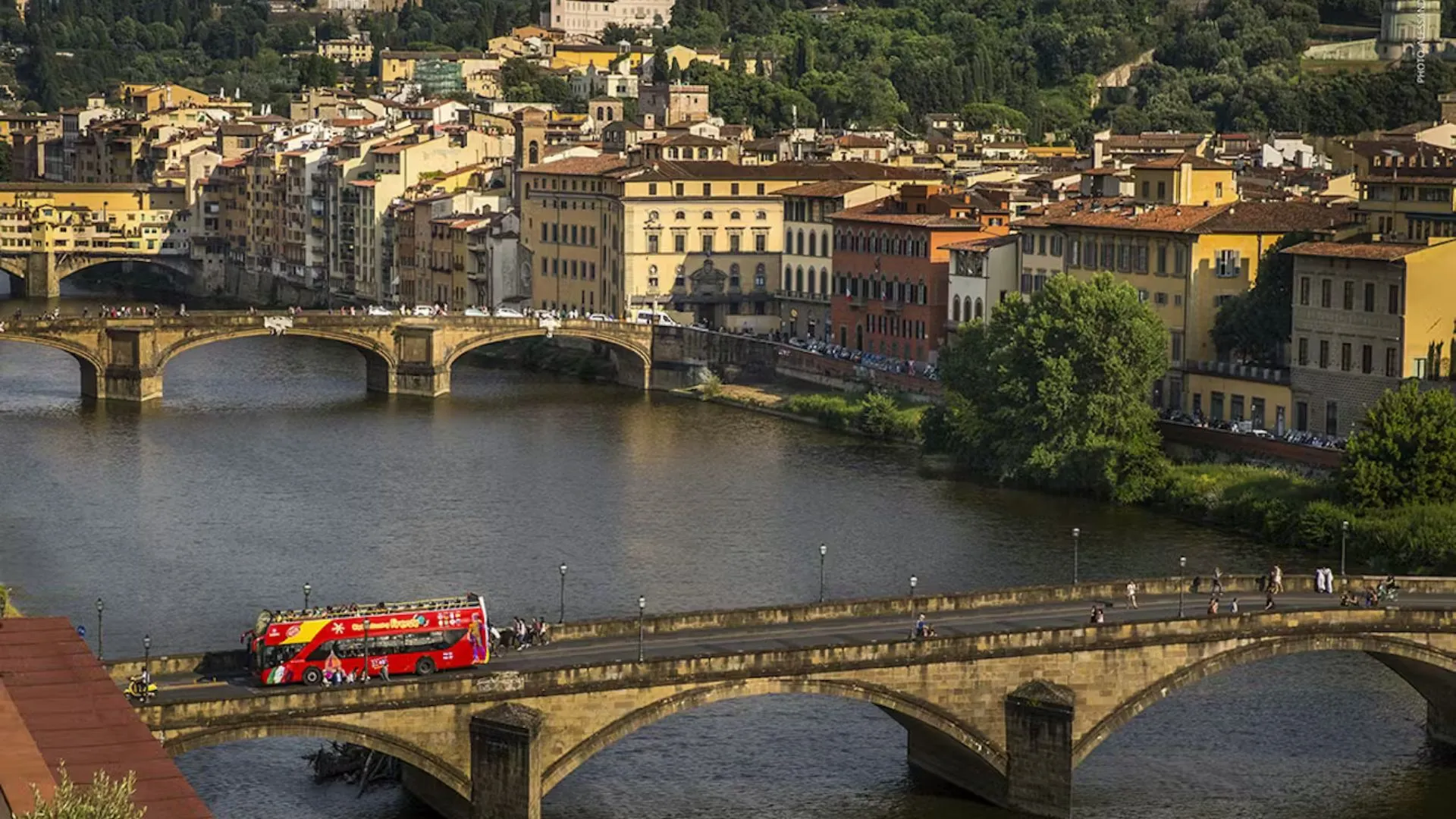 Florence hop-on hop-off bus option
